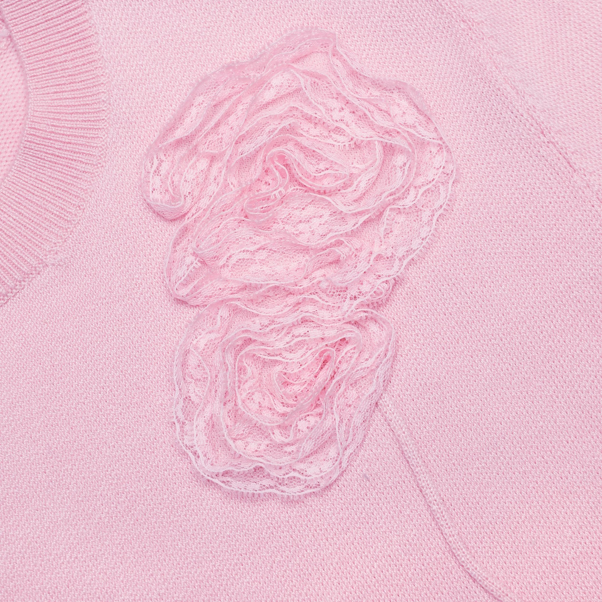 Cream Polka Dot Taffeta Midi Skirt Product Image