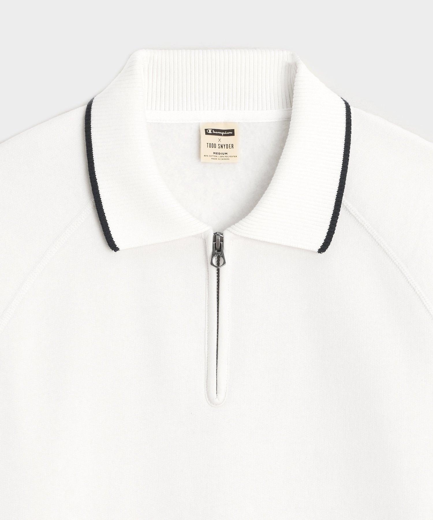 Champion Fleece Quarter-Zip Polo Product Image