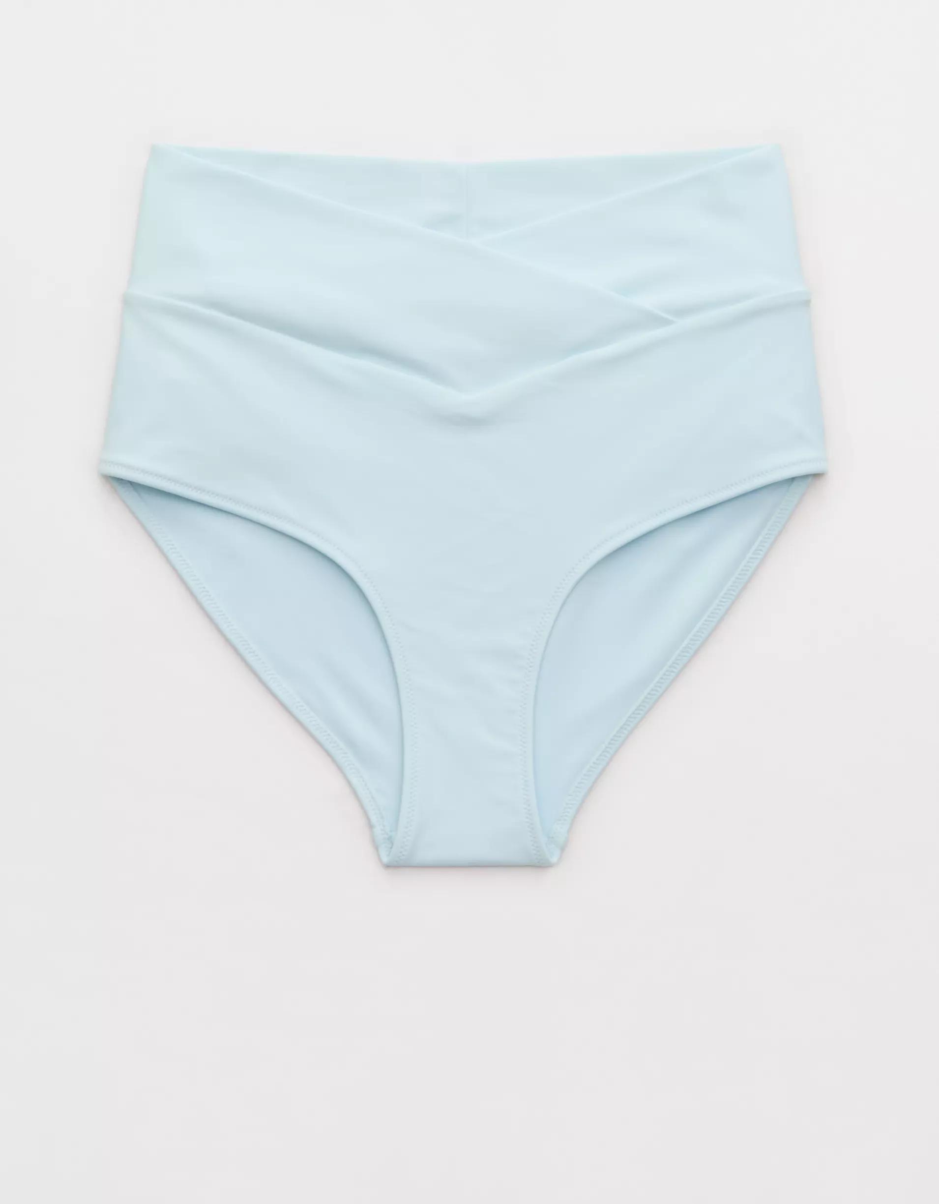 Aerie Crossover High Waisted Bikini Bottom Product Image