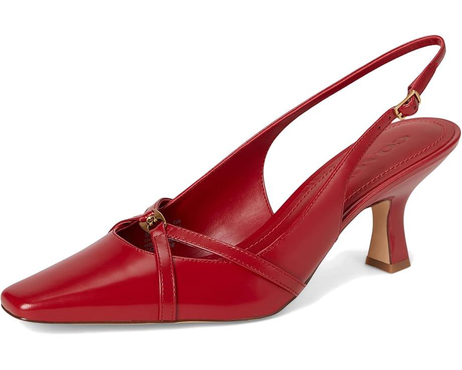 Carrie Metallic Leather Skimmer Product Image