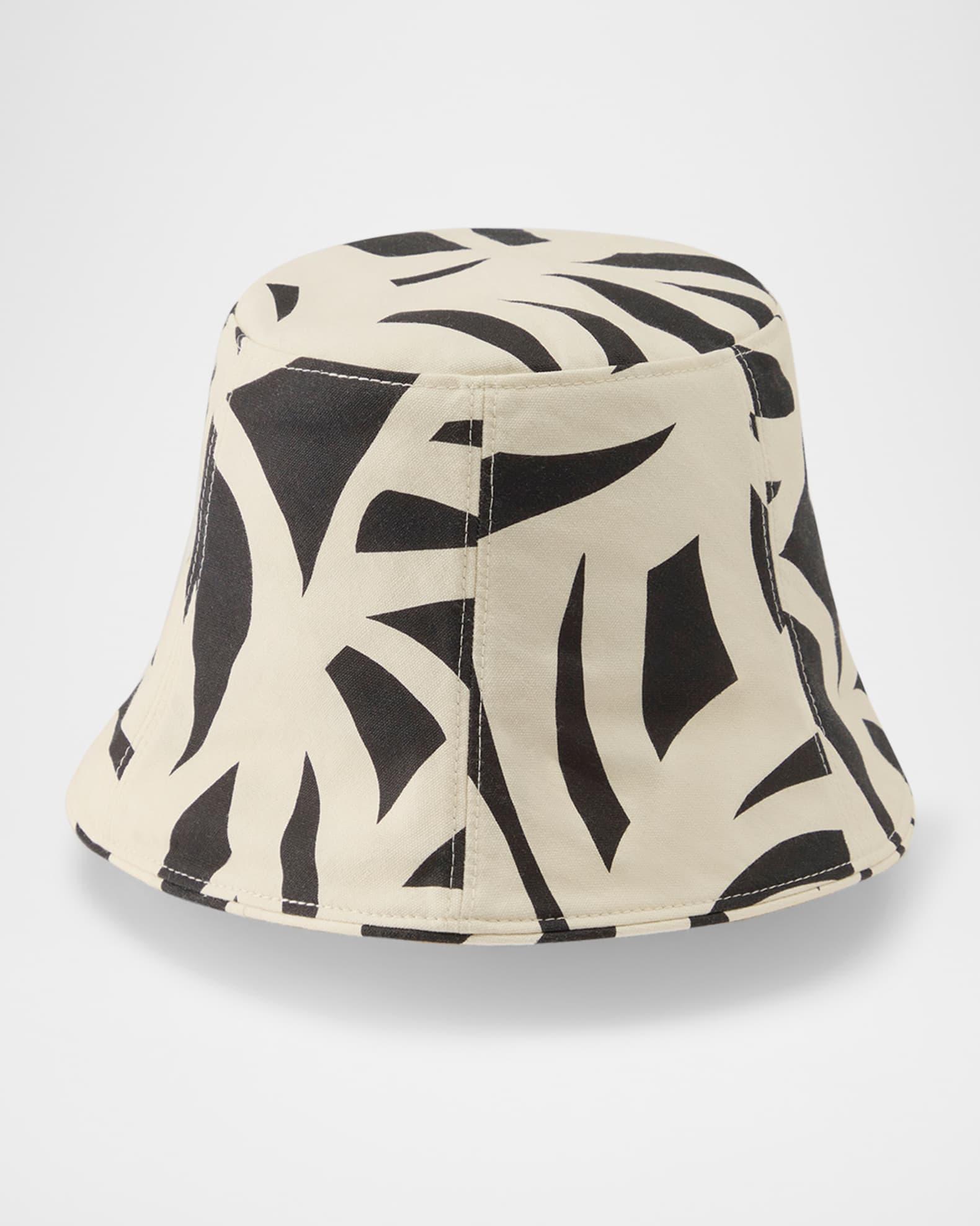 Baja Paneled Geo-Print Bucket Hat Product Image