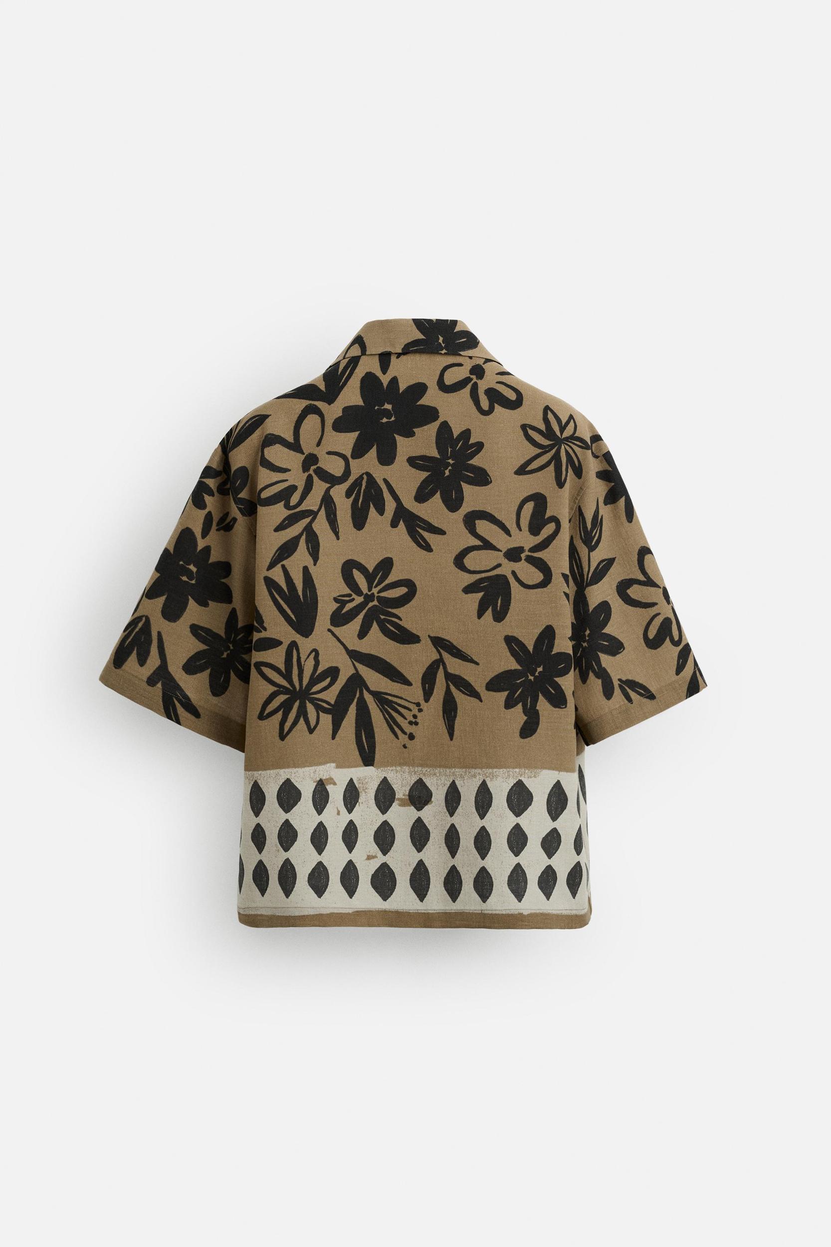 FLORAL PRINT SHIRT Product Image