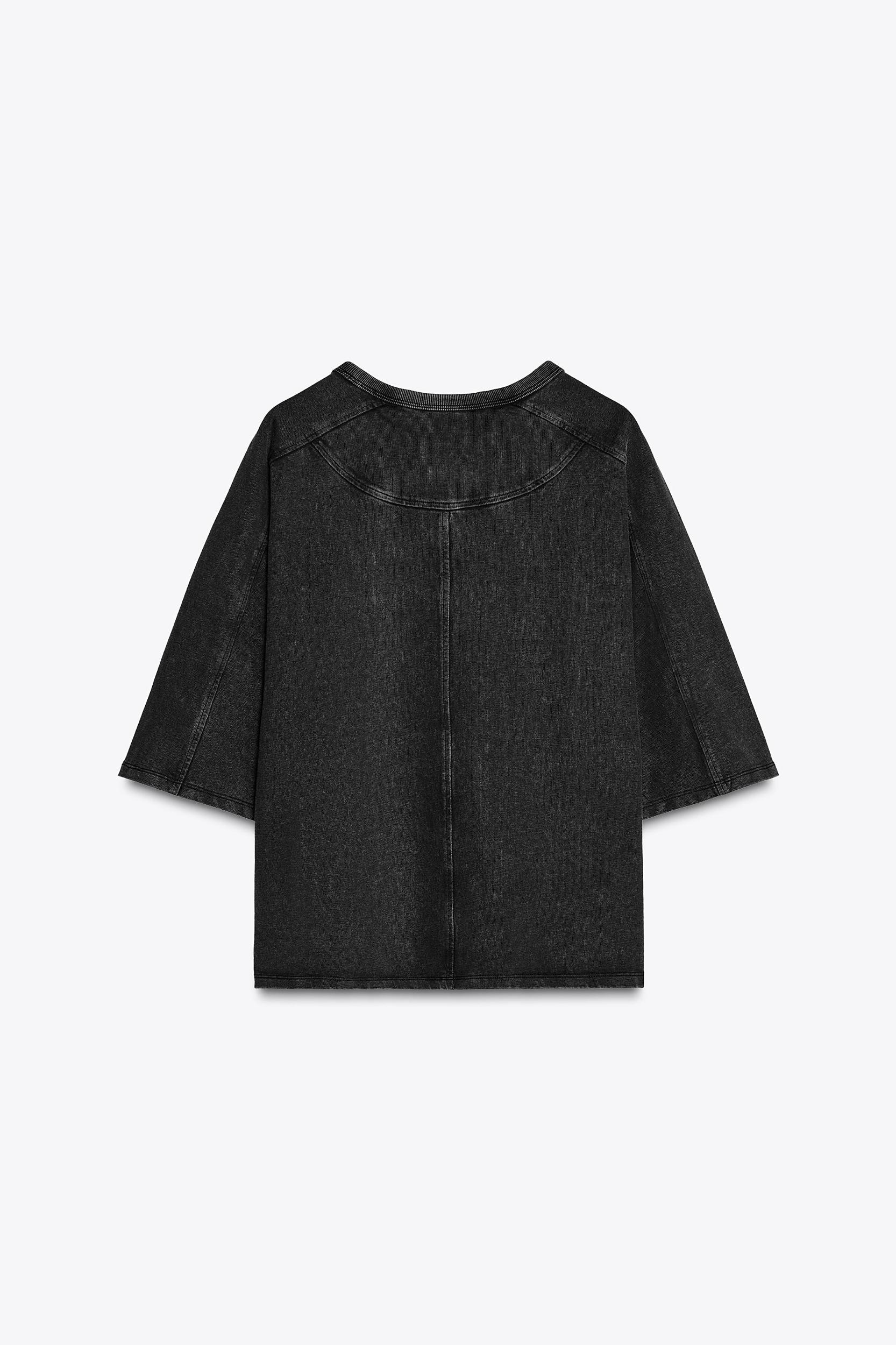 WASHED HEAVY COTTON T-SHIRT Product Image