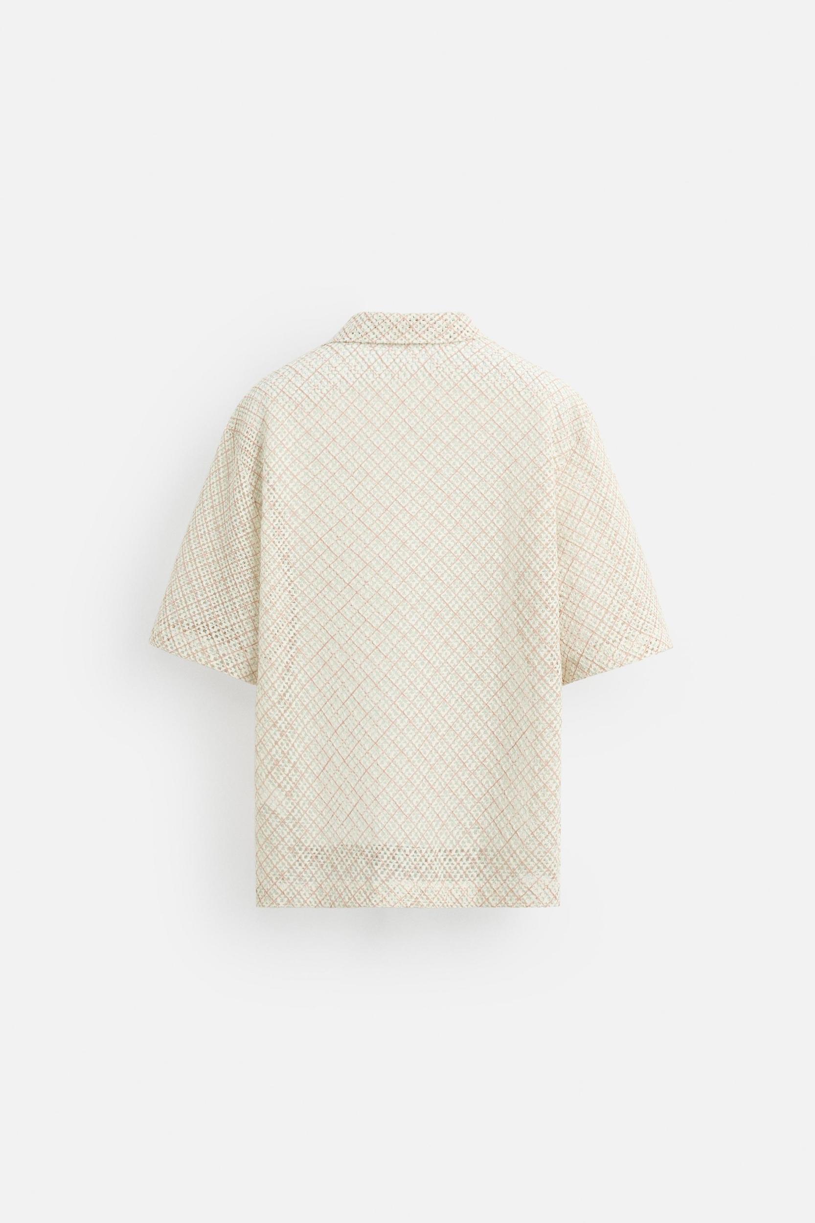 TEXTURED WEAVE SHIRT Product Image