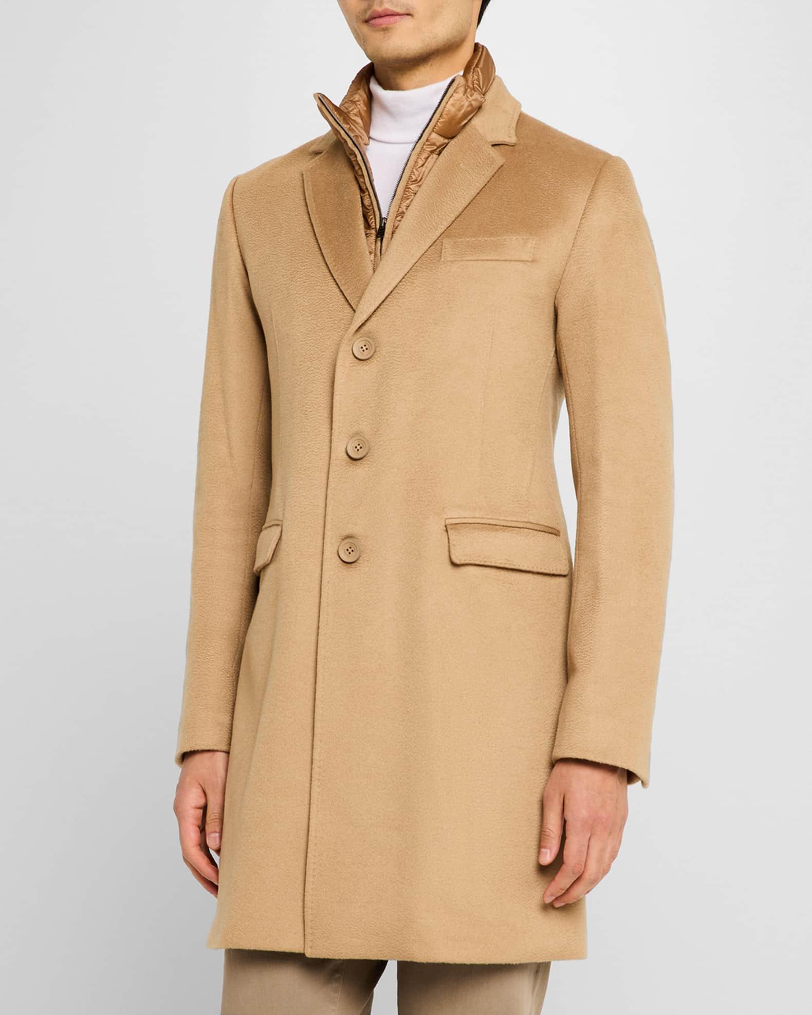 Men's Cashmere Topcoat with Windguard Product Image