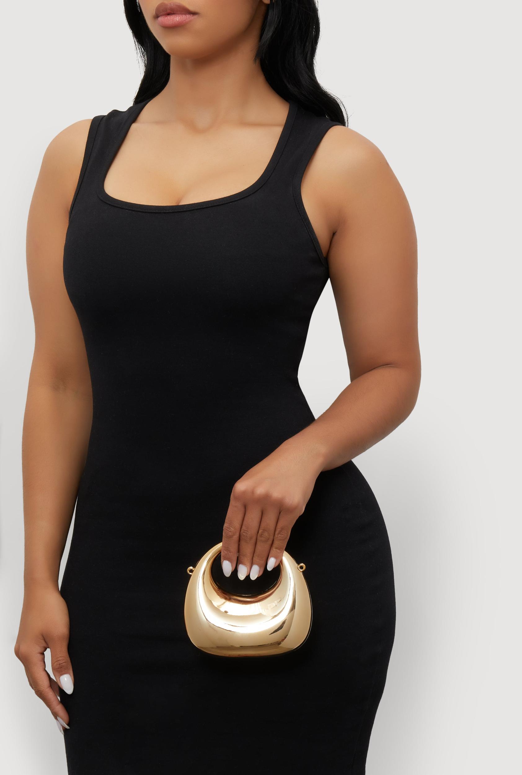 Stylish Metallic Bucket Hat Female Product Image