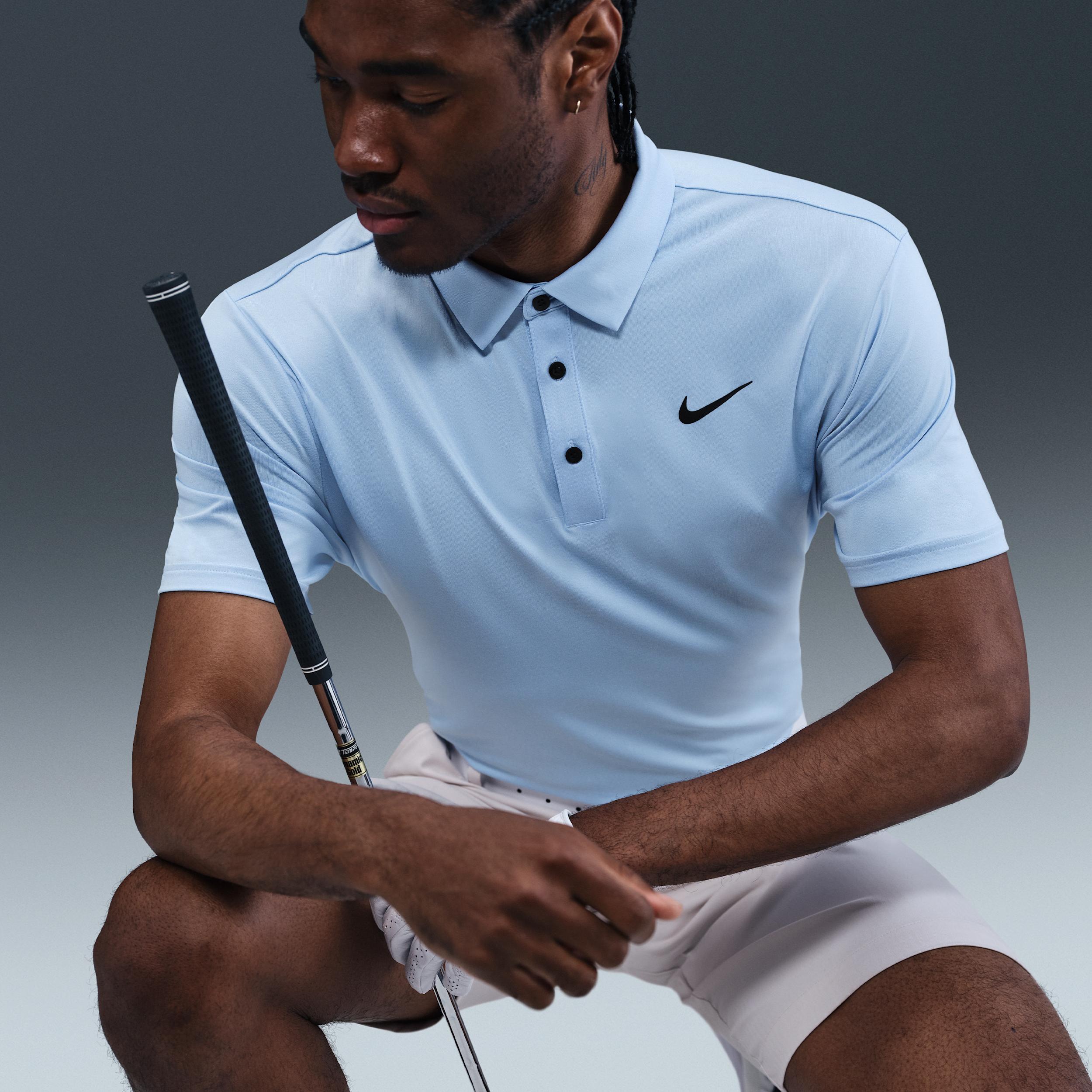 Nike Men's Tour Dri-FIT Heathered Golf Polo Product Image