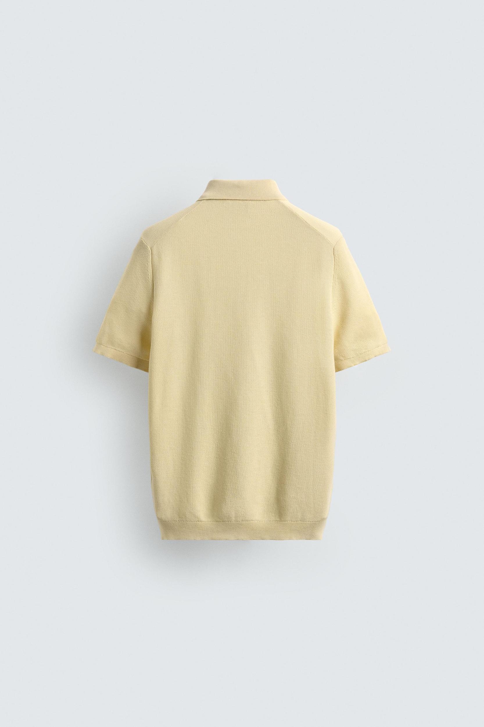 REGULAR FIT PIQUÉ KNIT POLO Product Image