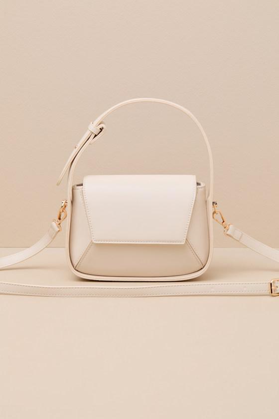 Merida Cream Crossbody Handbag Product Image
