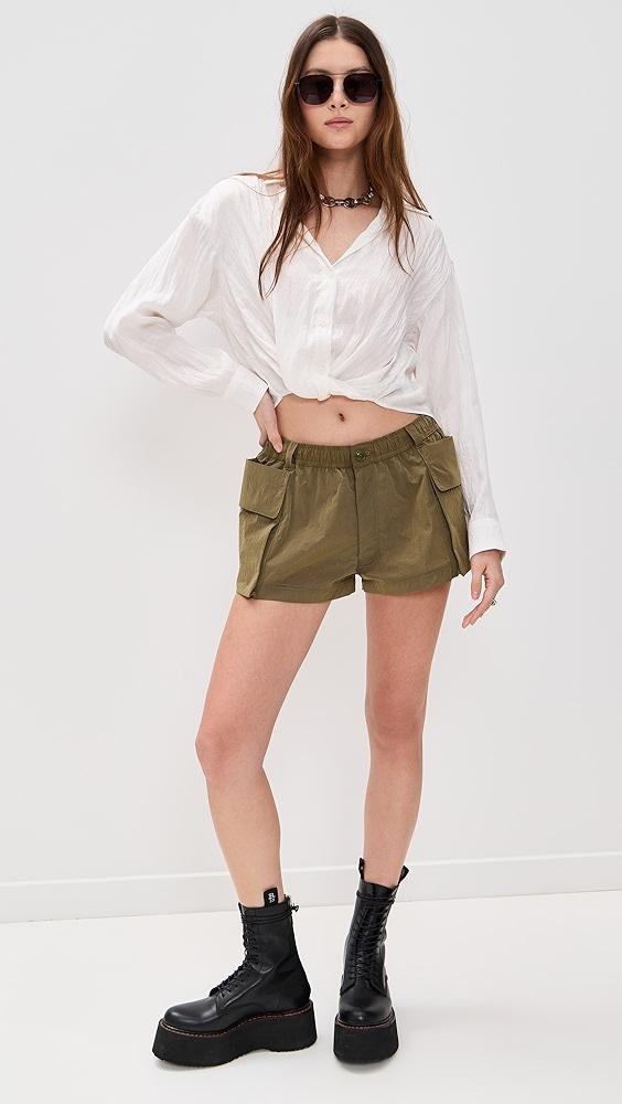 R13 Shorts with 2-Way Pockets | Shopbop Product Image