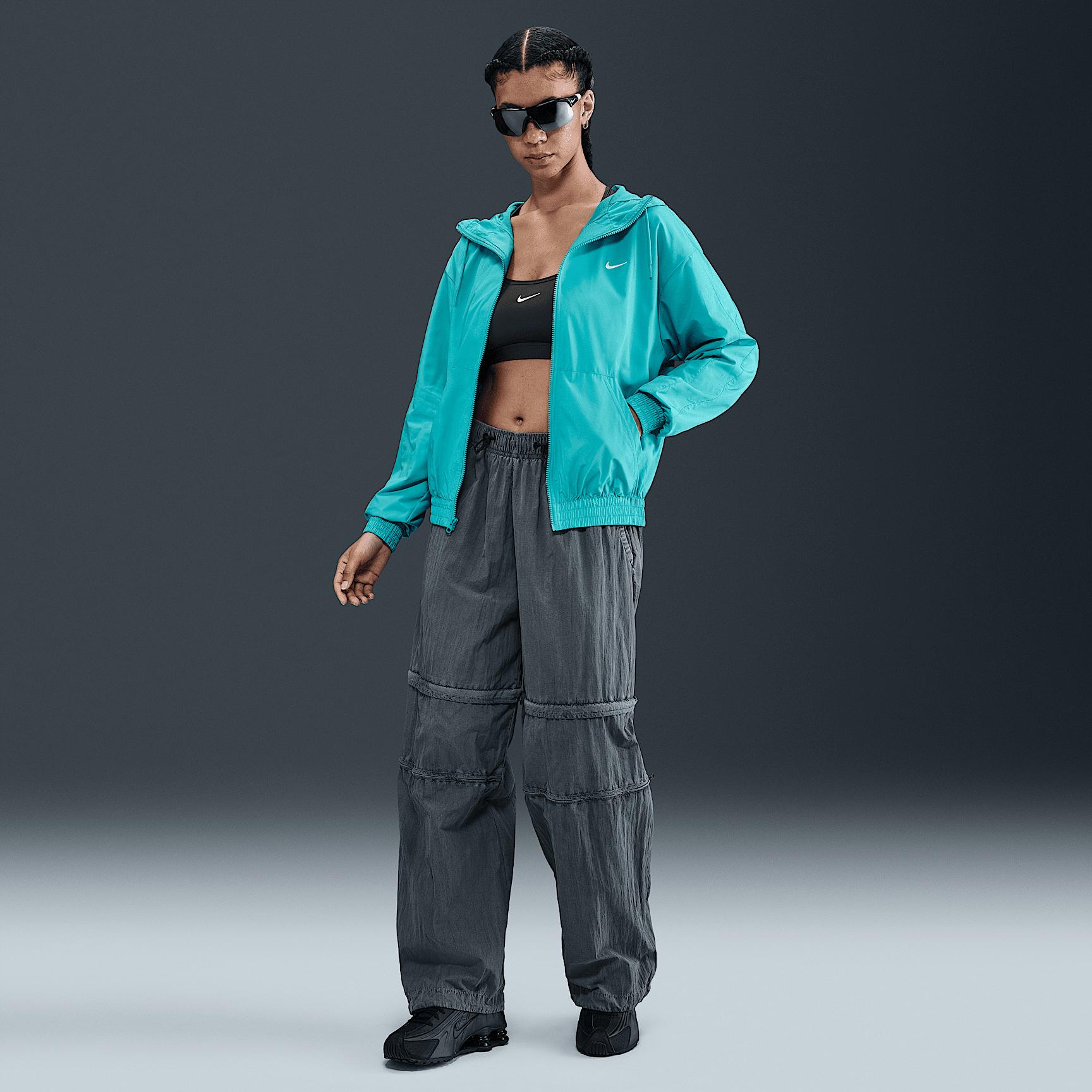 Nike Sportswear Classic Wovens Women's Loose UV Hooded Jacket Product Image