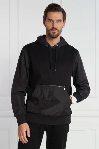 BOSS Seeger Mercerised Black Sweatshirt Product Image
