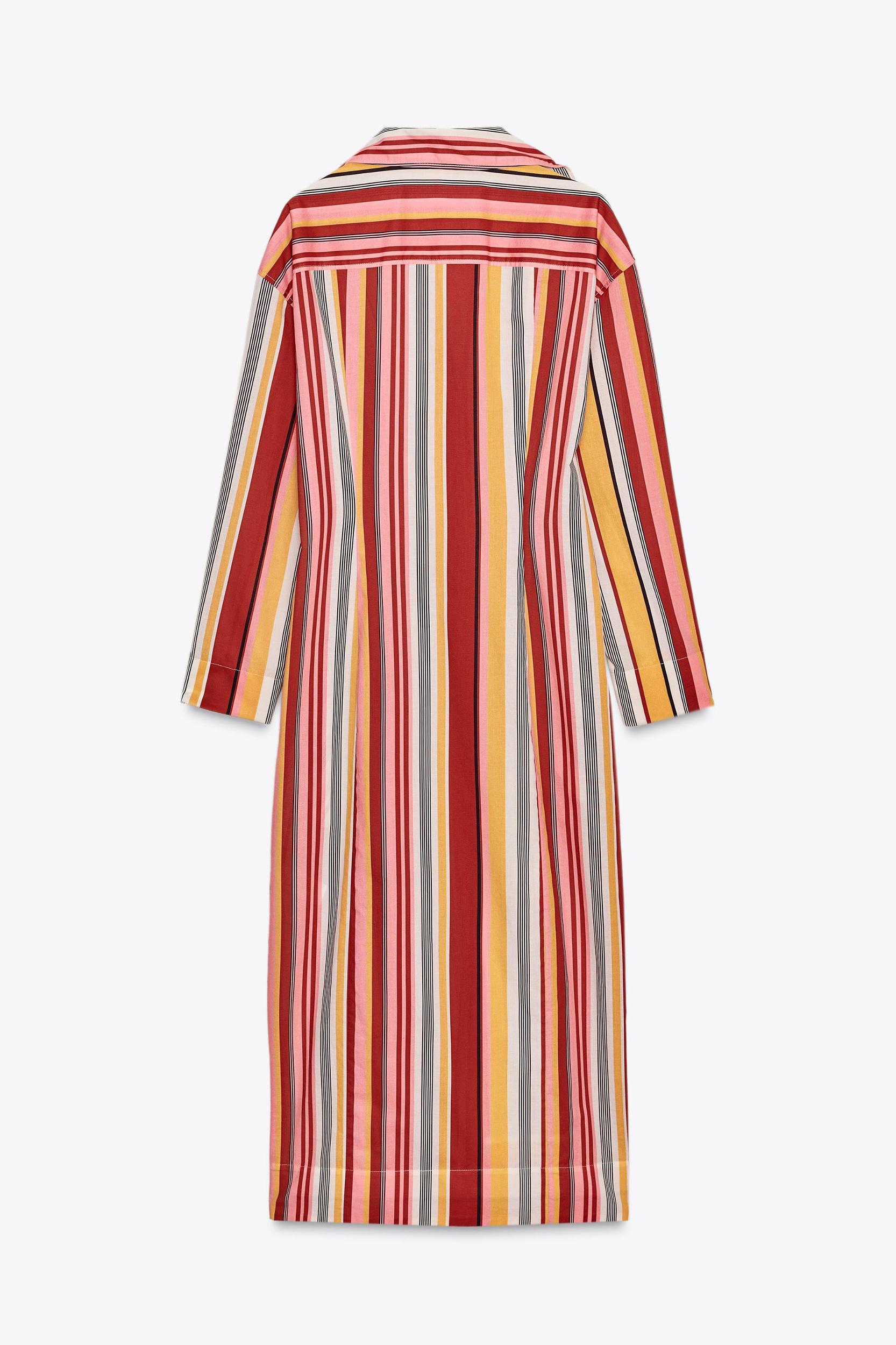 ZW COLLECTION STRIPED SHIRT DRESS Product Image