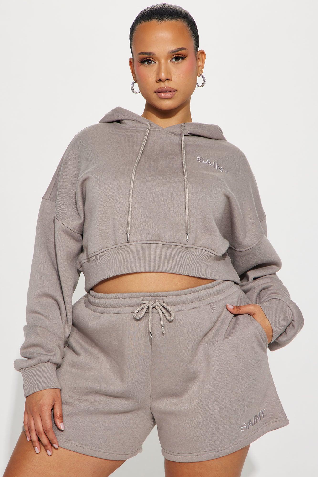 Saint Sweatshirt Set - Stone Product Image