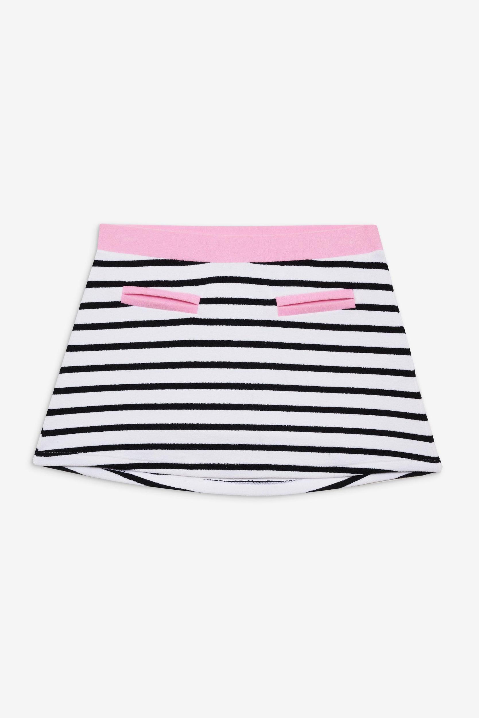 Velma Mini Skirt - Vintage Stripe Product Image