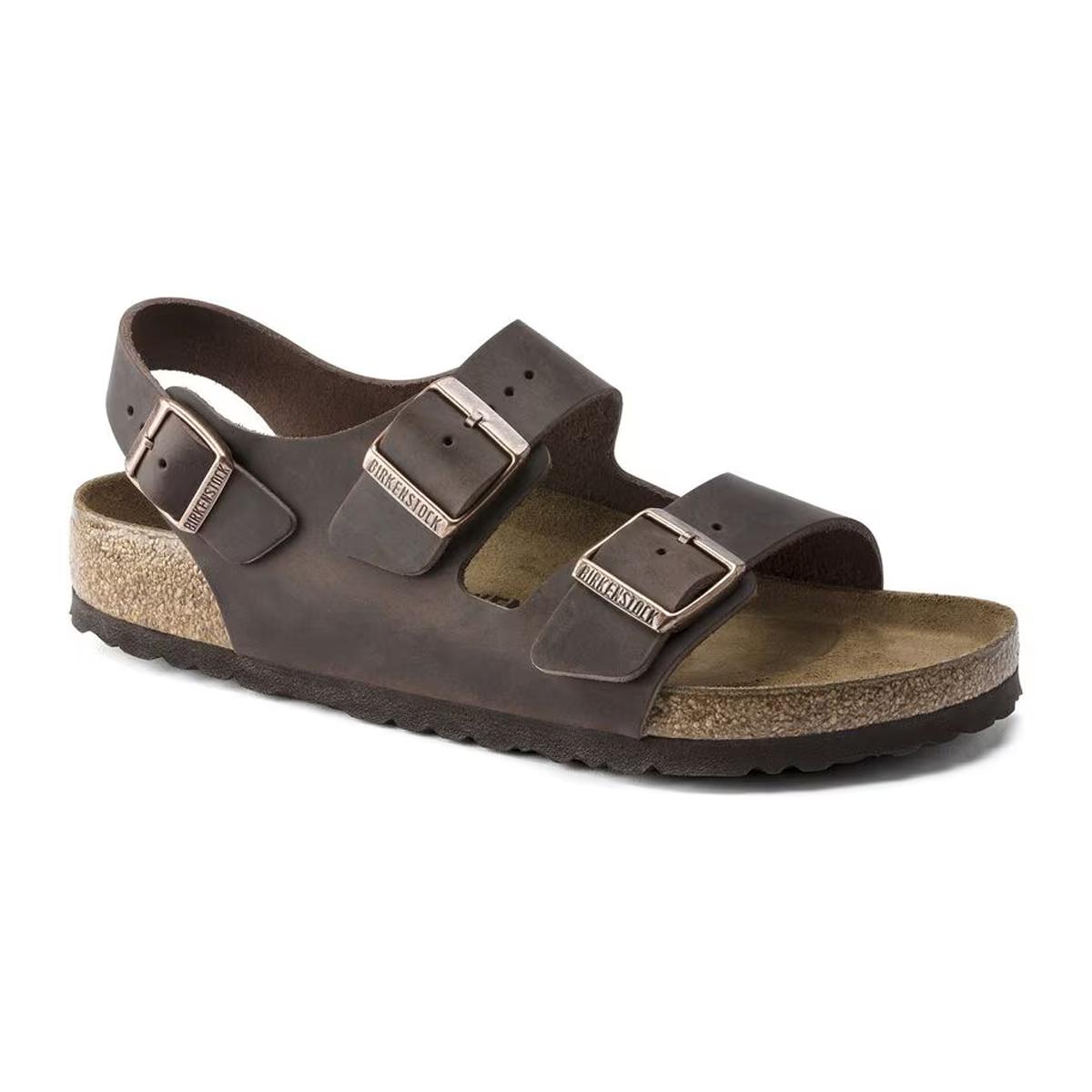 Birkenstock Men's Milano Oiled Leather Sandal Product Image