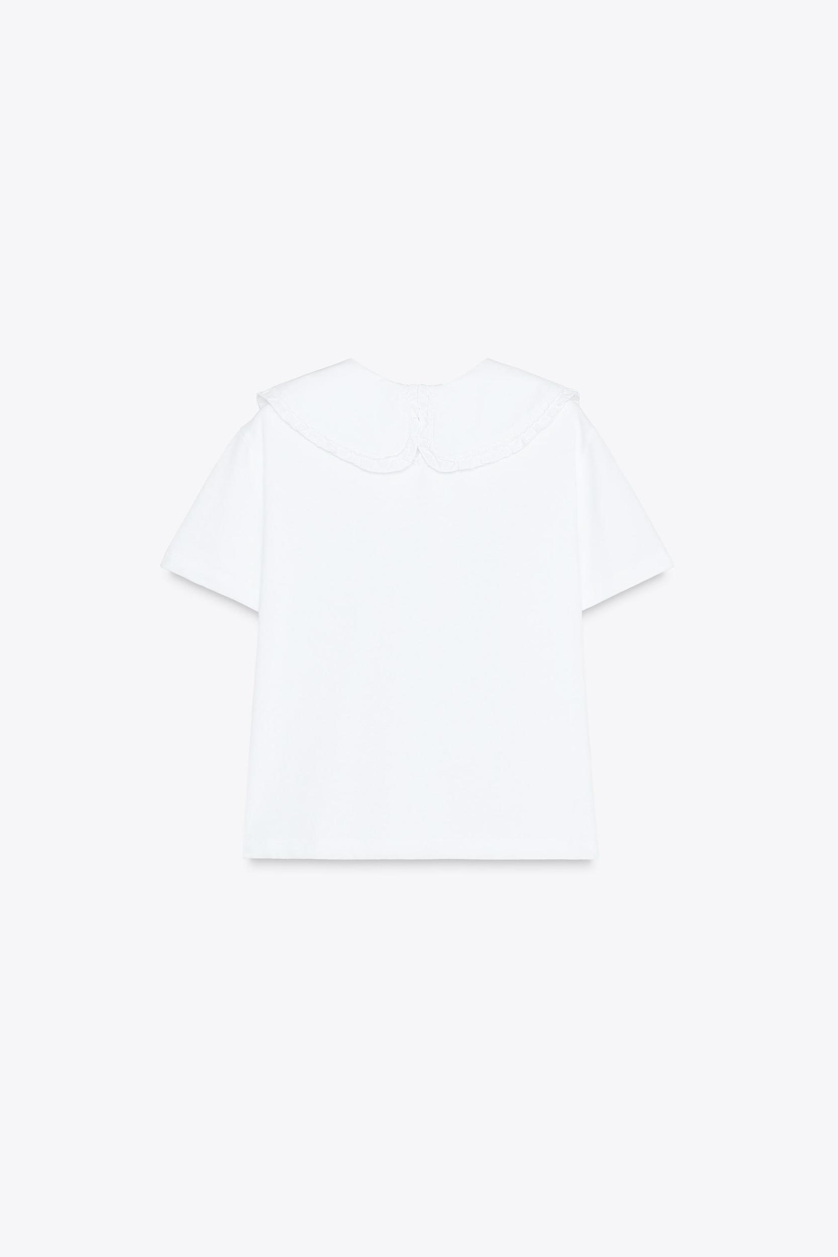 MAXI PETER PAN COLLAR T-SHIRT Product Image