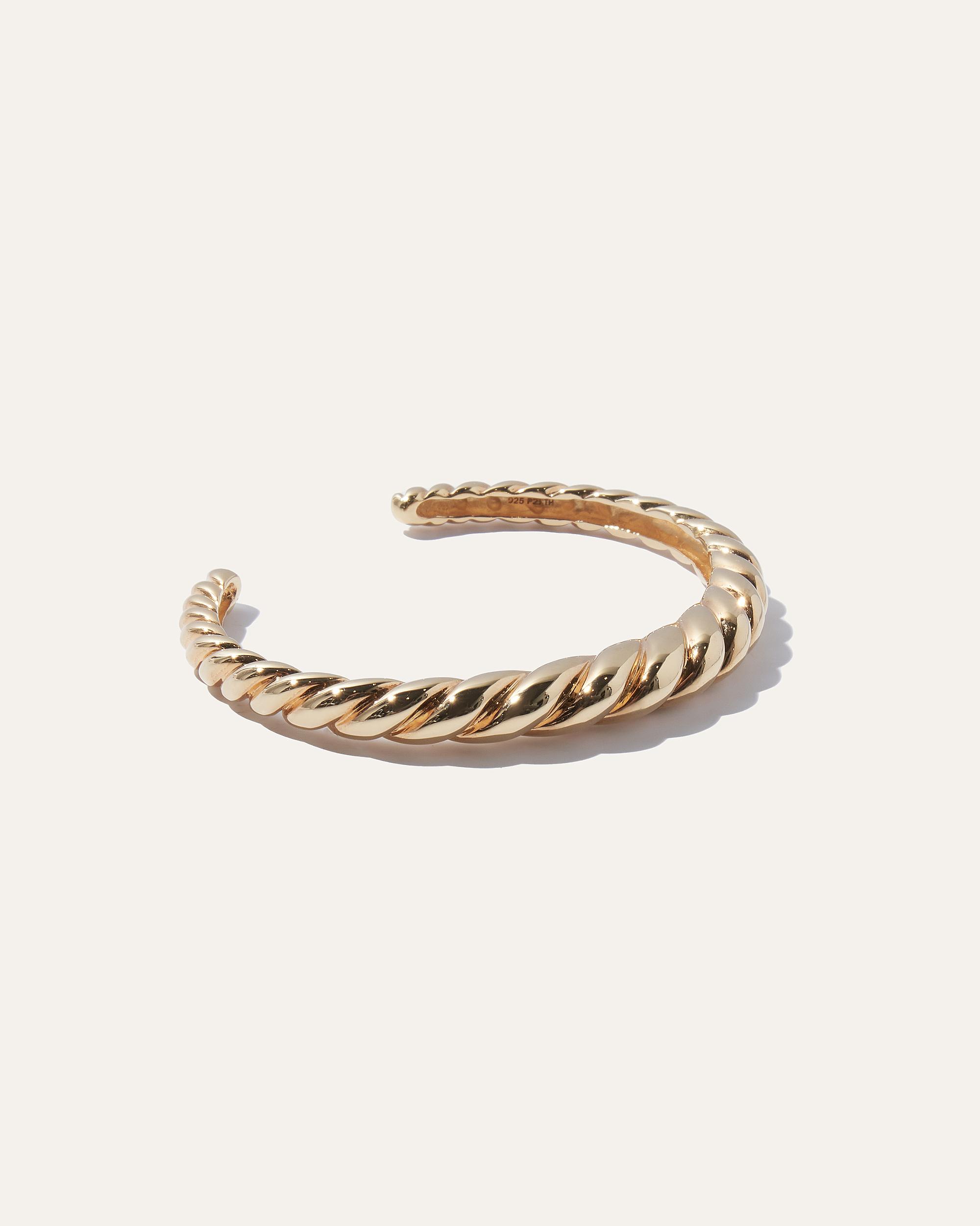 Quince | Women's Croissant Dôme Cuff Bracelet Product Image