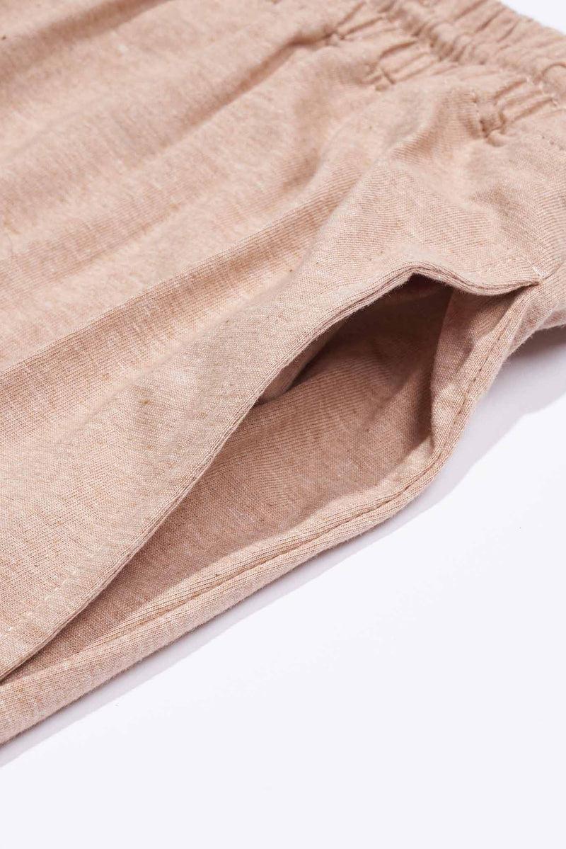 Men's Organic Heirloom Brown Jogger Pants Product Image