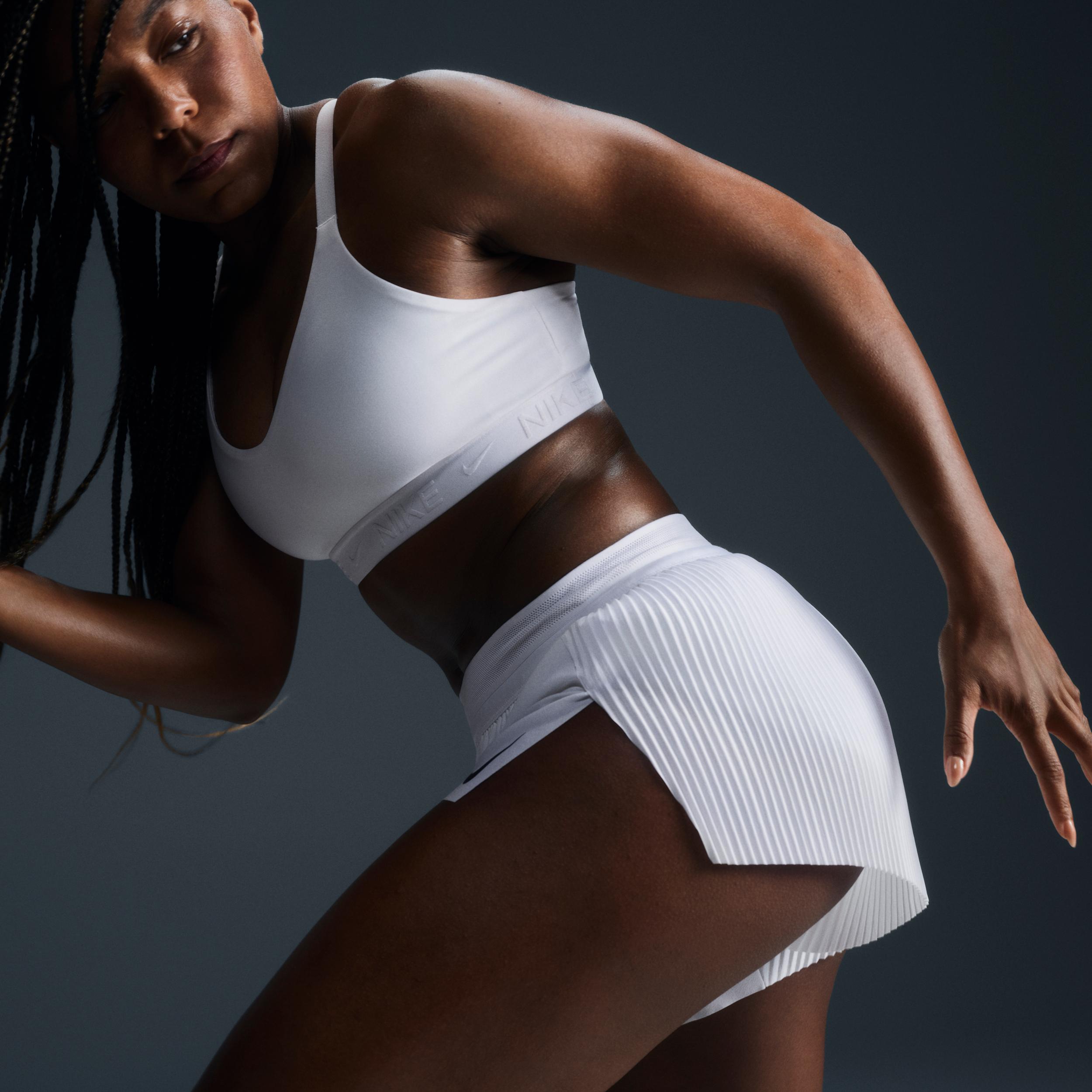 Nike Women's AeroSwift Dri-FIT ADV Mid-Rise 3" Brief-Lined Running Shorts Product Image