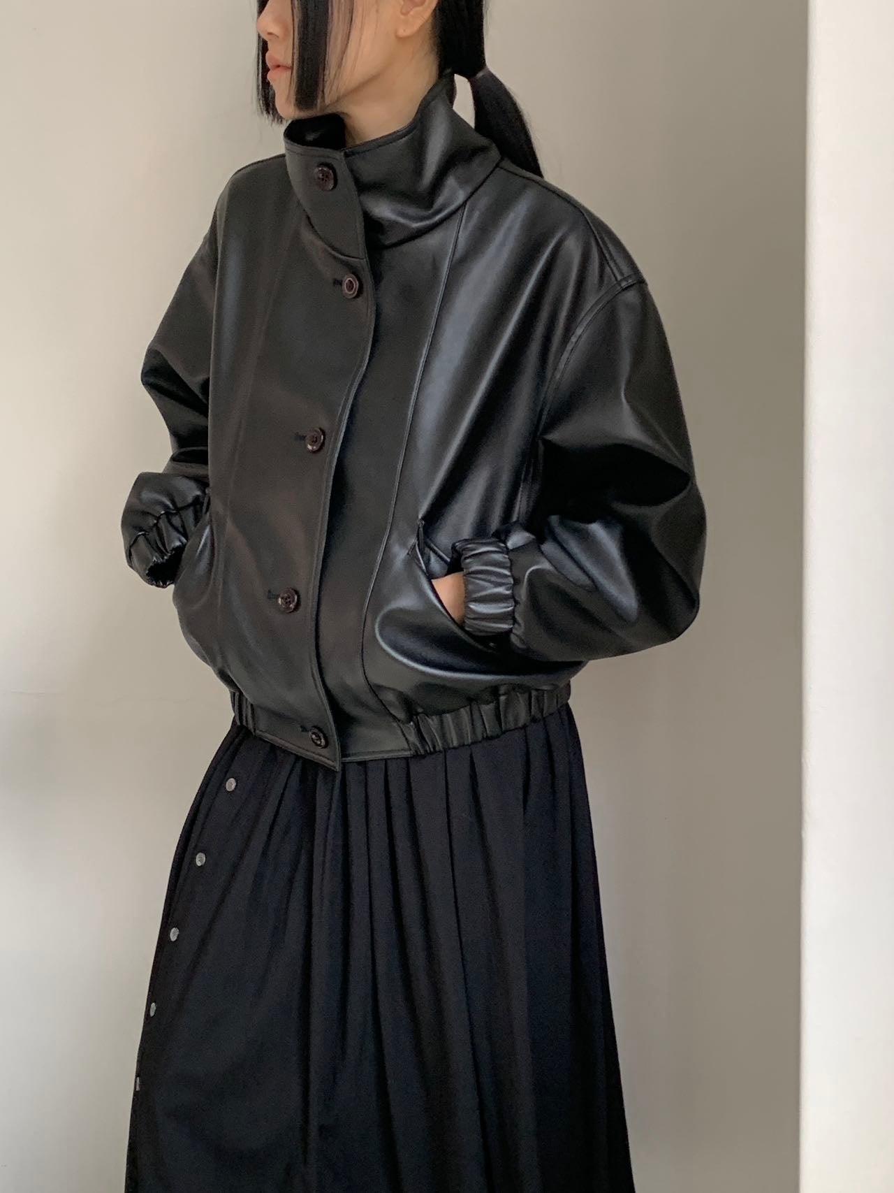 Soriana Vegan Leather Jacket Product Image