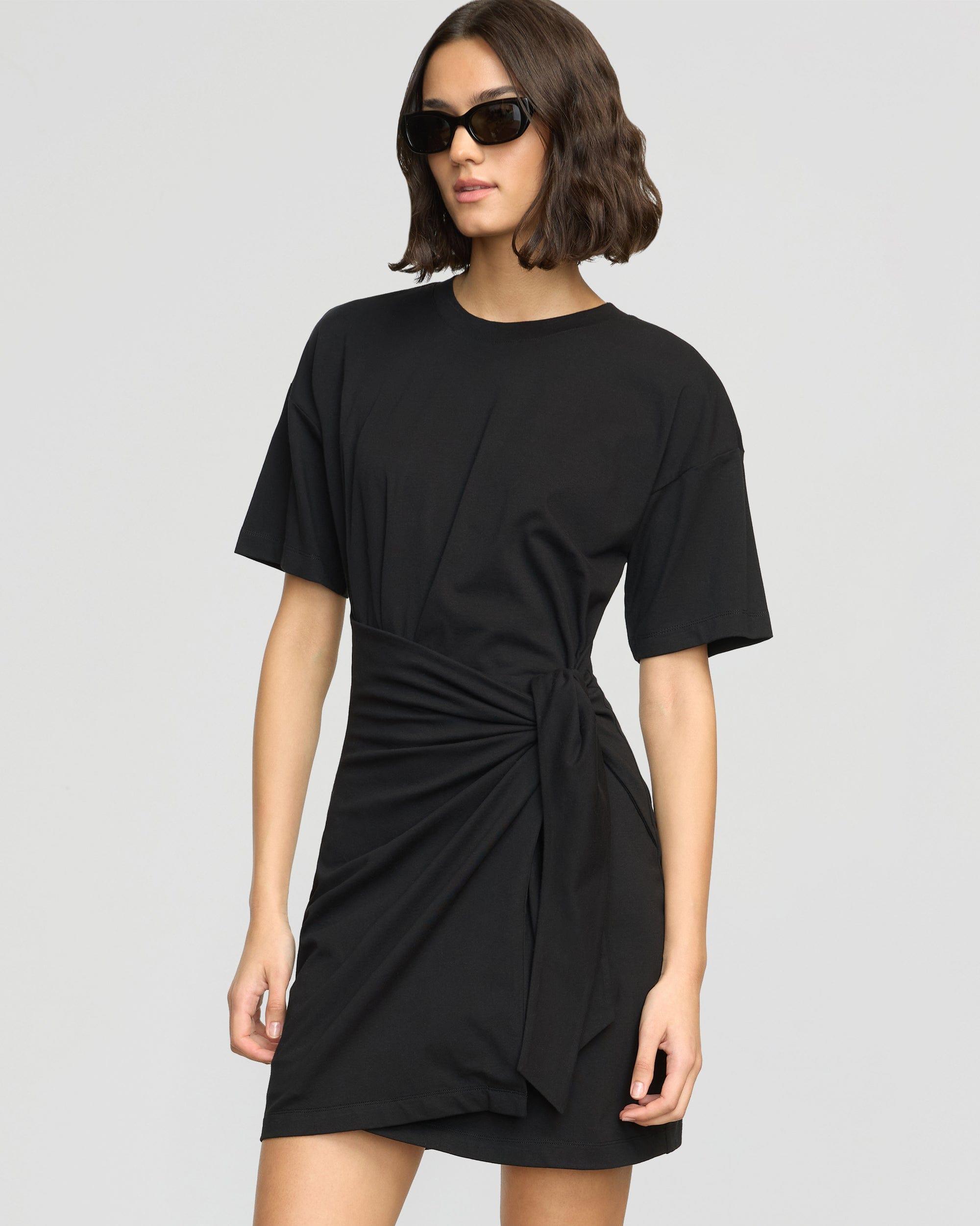 Fallon Organic Cotton T-Shirt Wrap Dress Product Image