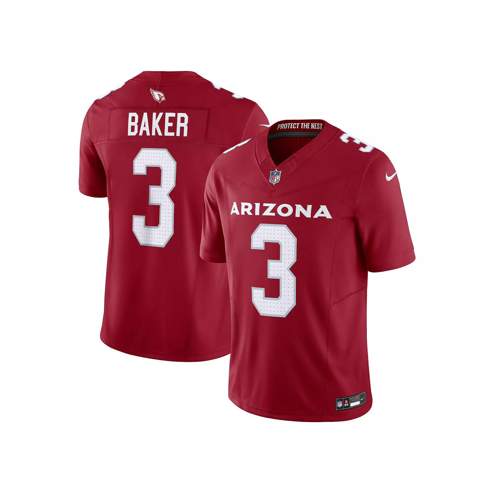 Men's Nike Budda Baker Cardinal Arizona Cardinals Vapor F.U.S.E. Limited Jersey,  Product Image