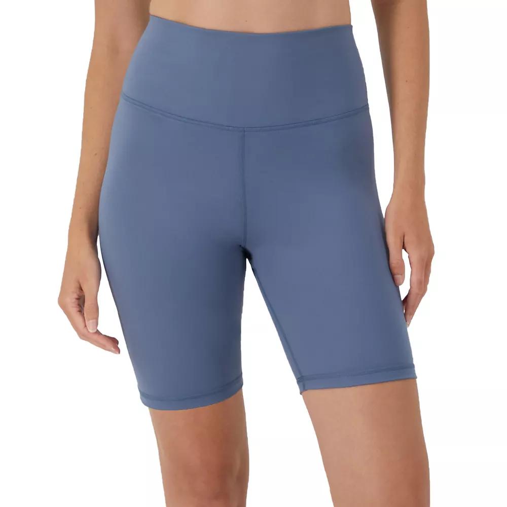Women's Hanes Moves™ High-Waisted 7.25-in. Bike Shorts with Internal Pocket,  Product Image