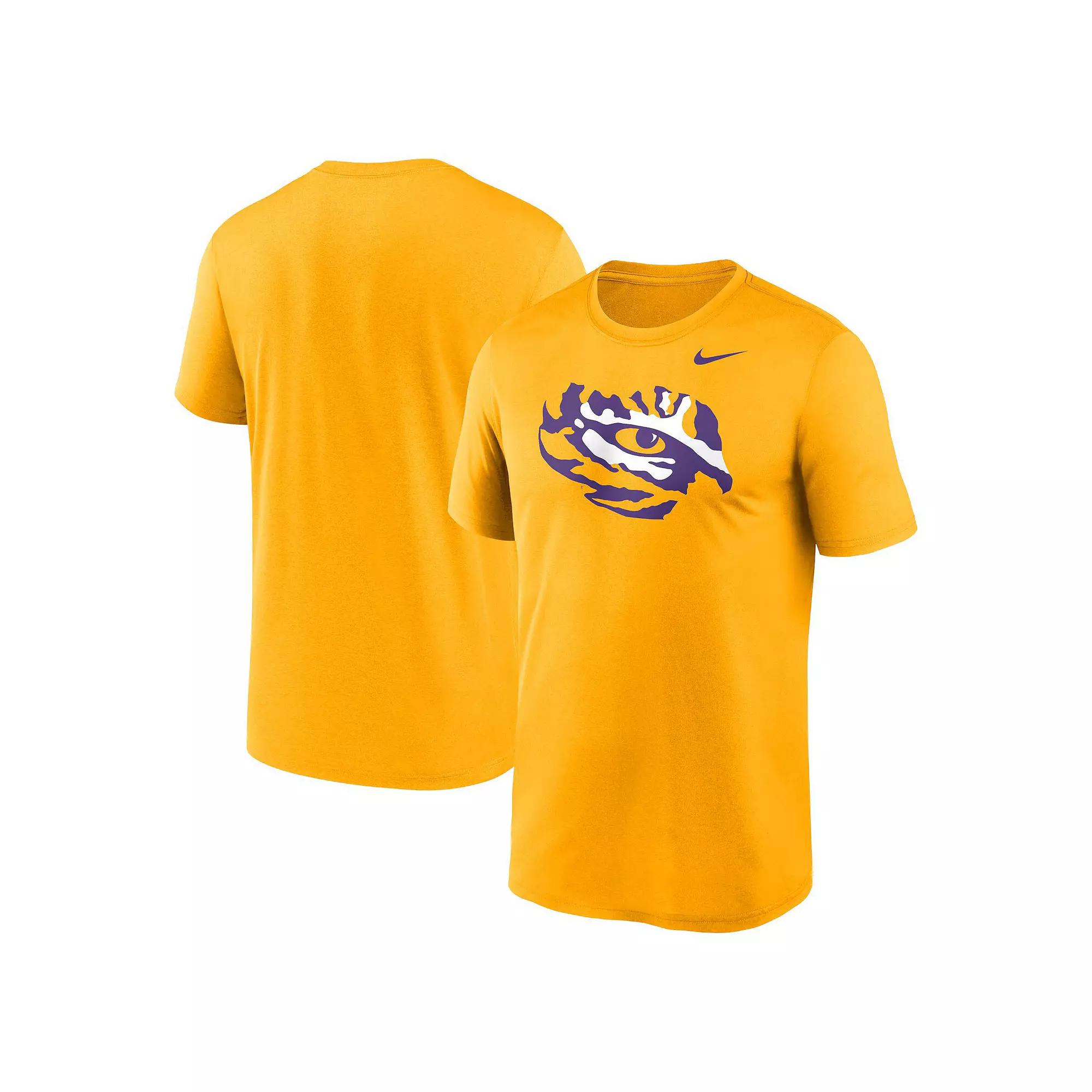 Men's Nike Gold LSU Tigers Primetime Legend Alternate Logo T-Shirt,  Product Image