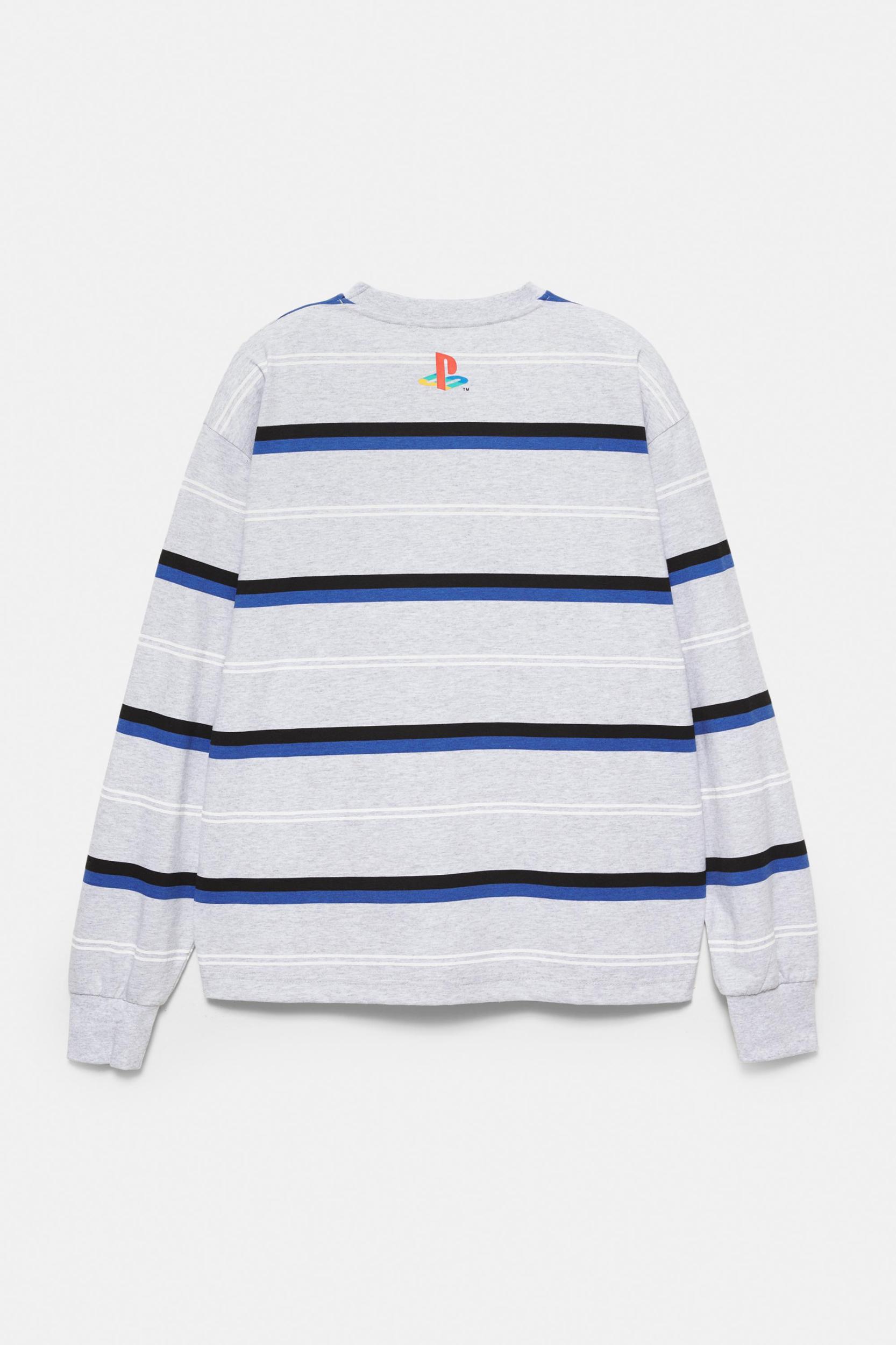 Striped PlayStation x STWD T-shirt Product Image