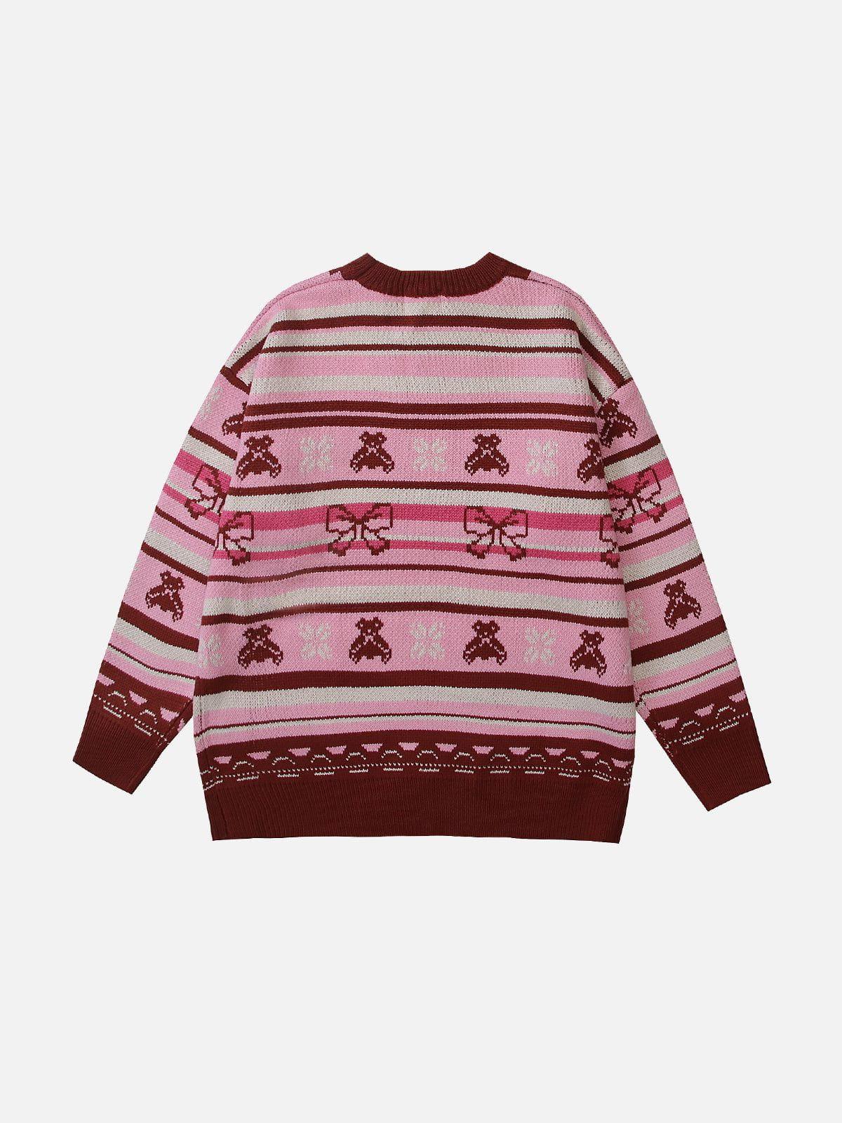 Aelfric Eden Bow Fair Isle Sweater Product Image