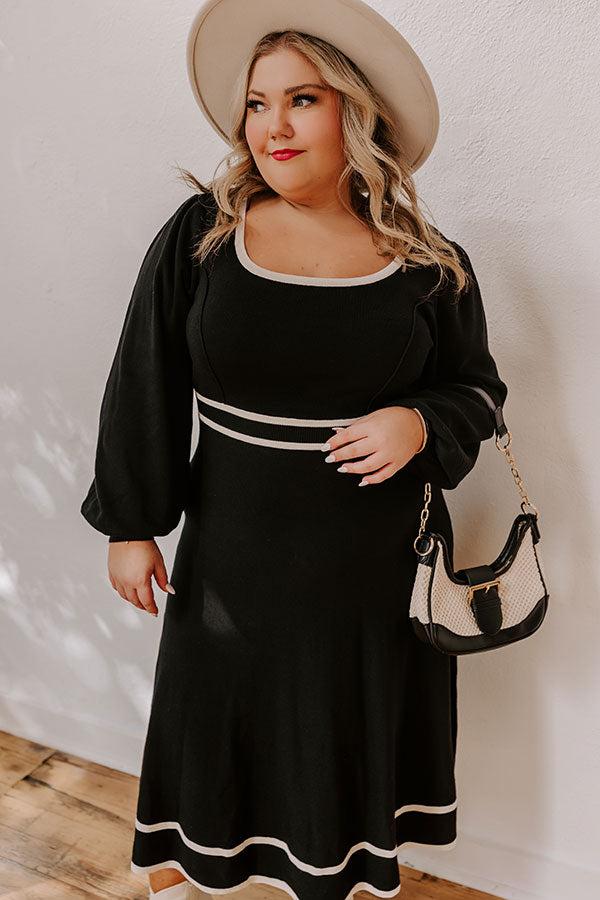 Sweet Whispers Knit Midi Curves Product Image