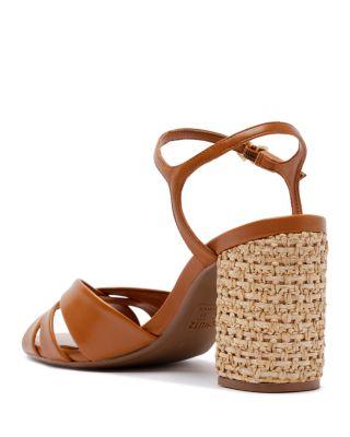 Women's Keefa Raffia Block Heel Sandals Product Image