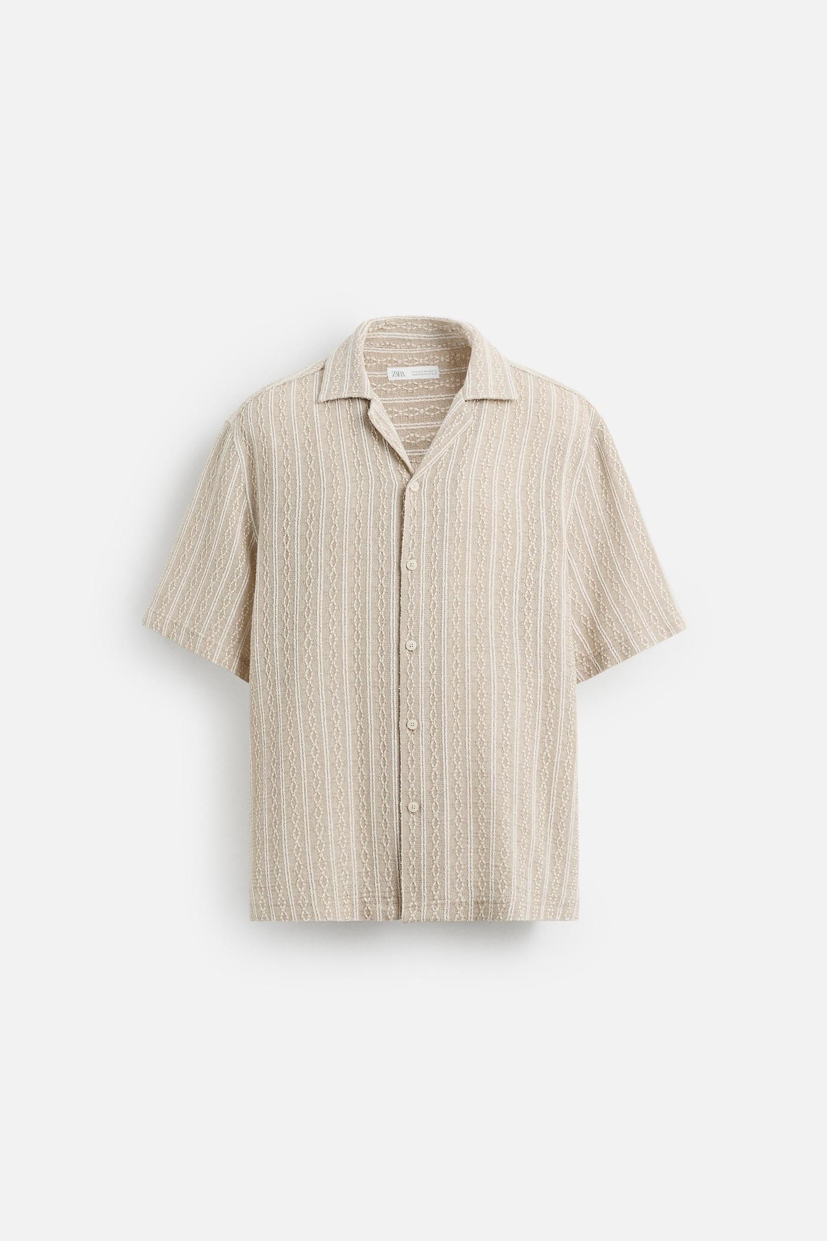 GEOMETRIC JACQUARD SHIRT Product Image
