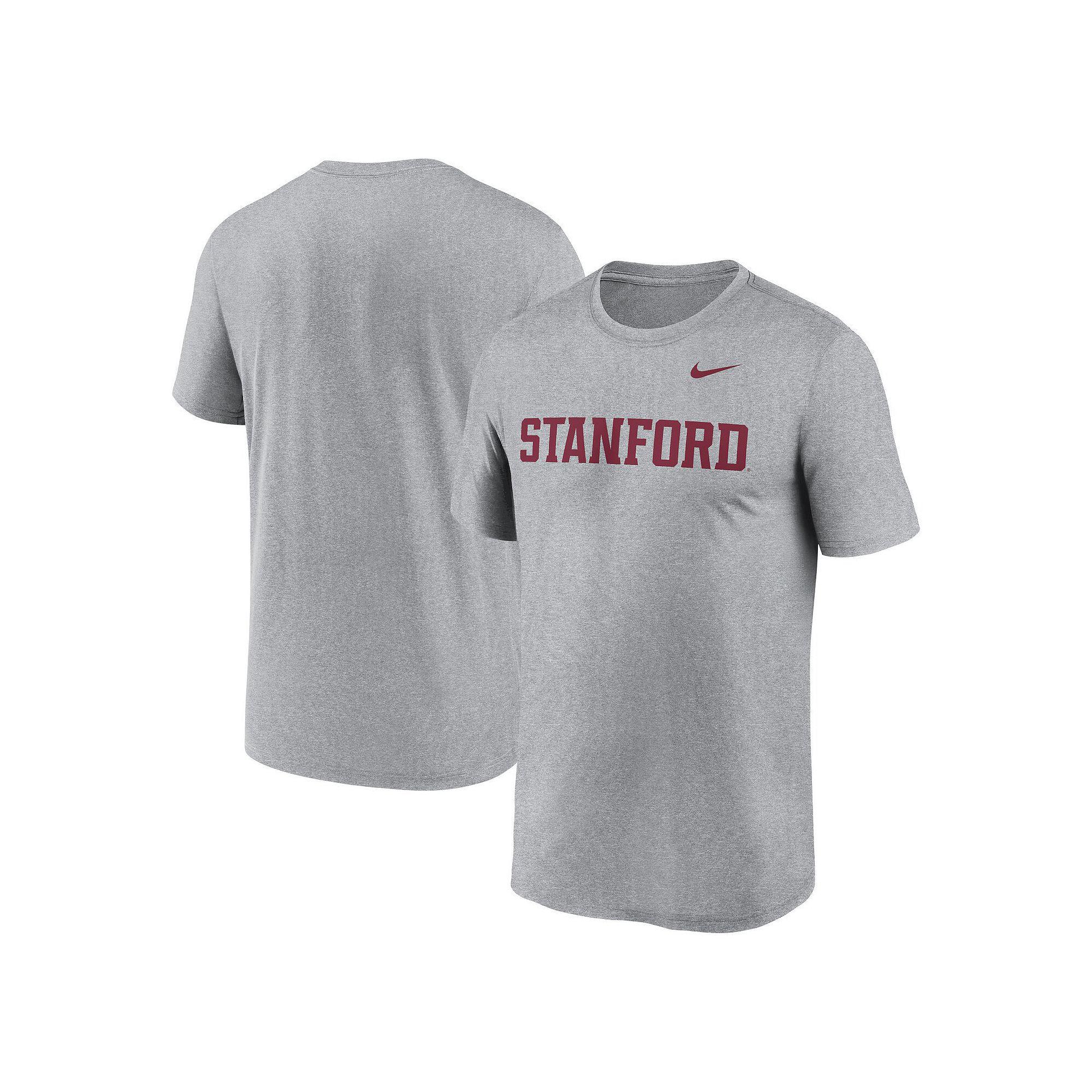 Men's Nike Heather Gray Iowa Hawkeyes Primetime Legend Wordmark T-Shirt, Size: Large, Grey Product Image