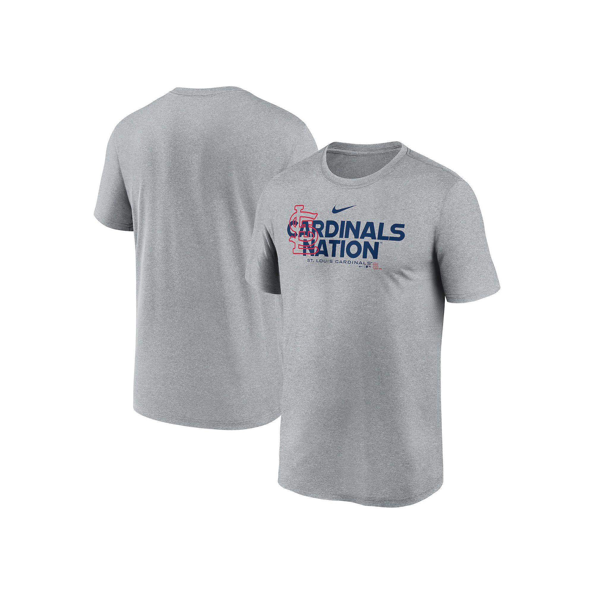 Men's Nike Heather Gray Arizona Wildcats Primetime Legend Wordmark T-Shirt, Size: 2XL, Grey Product Image