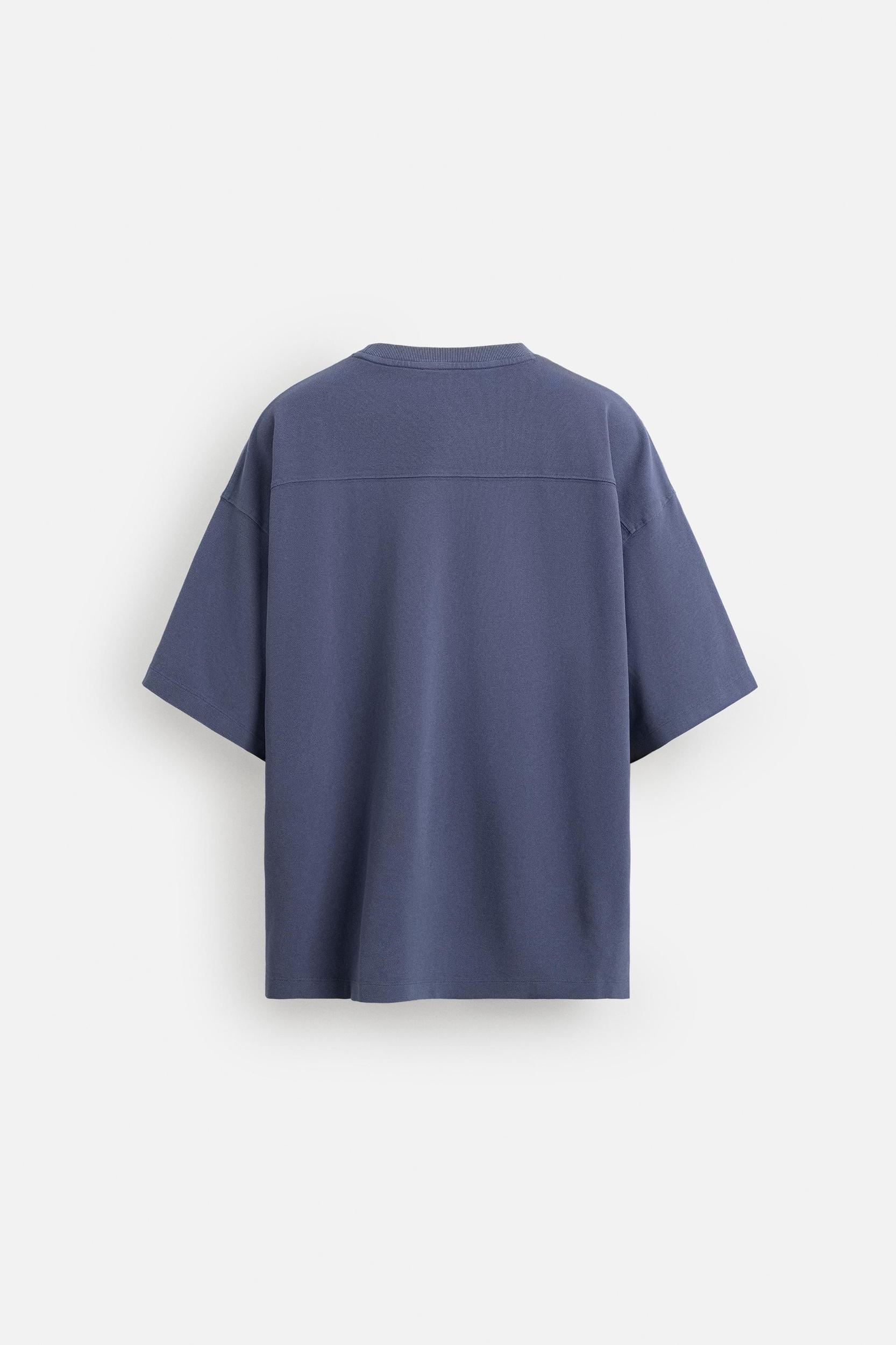 WASHED STRUCTURE T-SHIRT Product Image