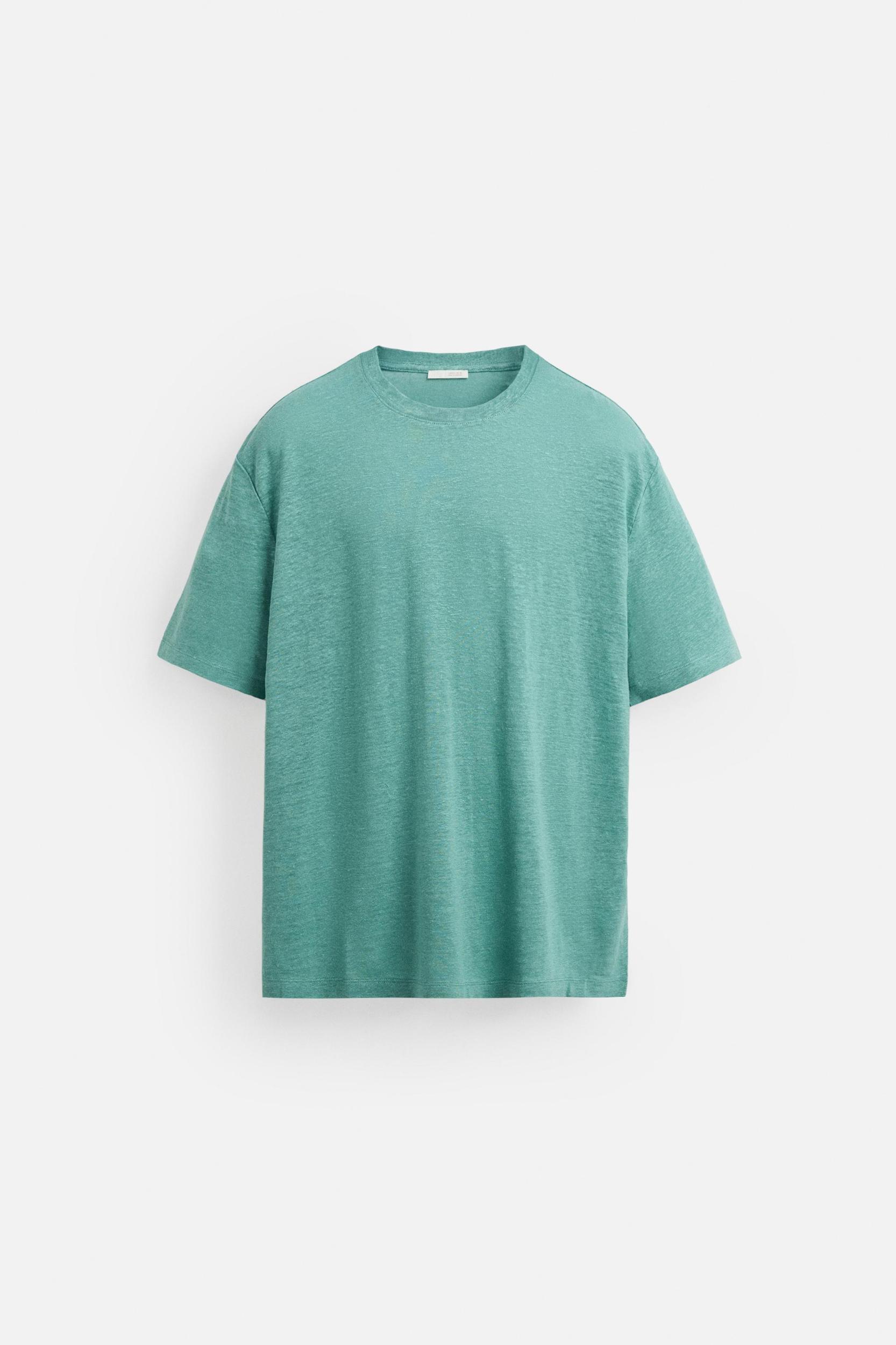 LINEN BLEND T-SHIRT Product Image