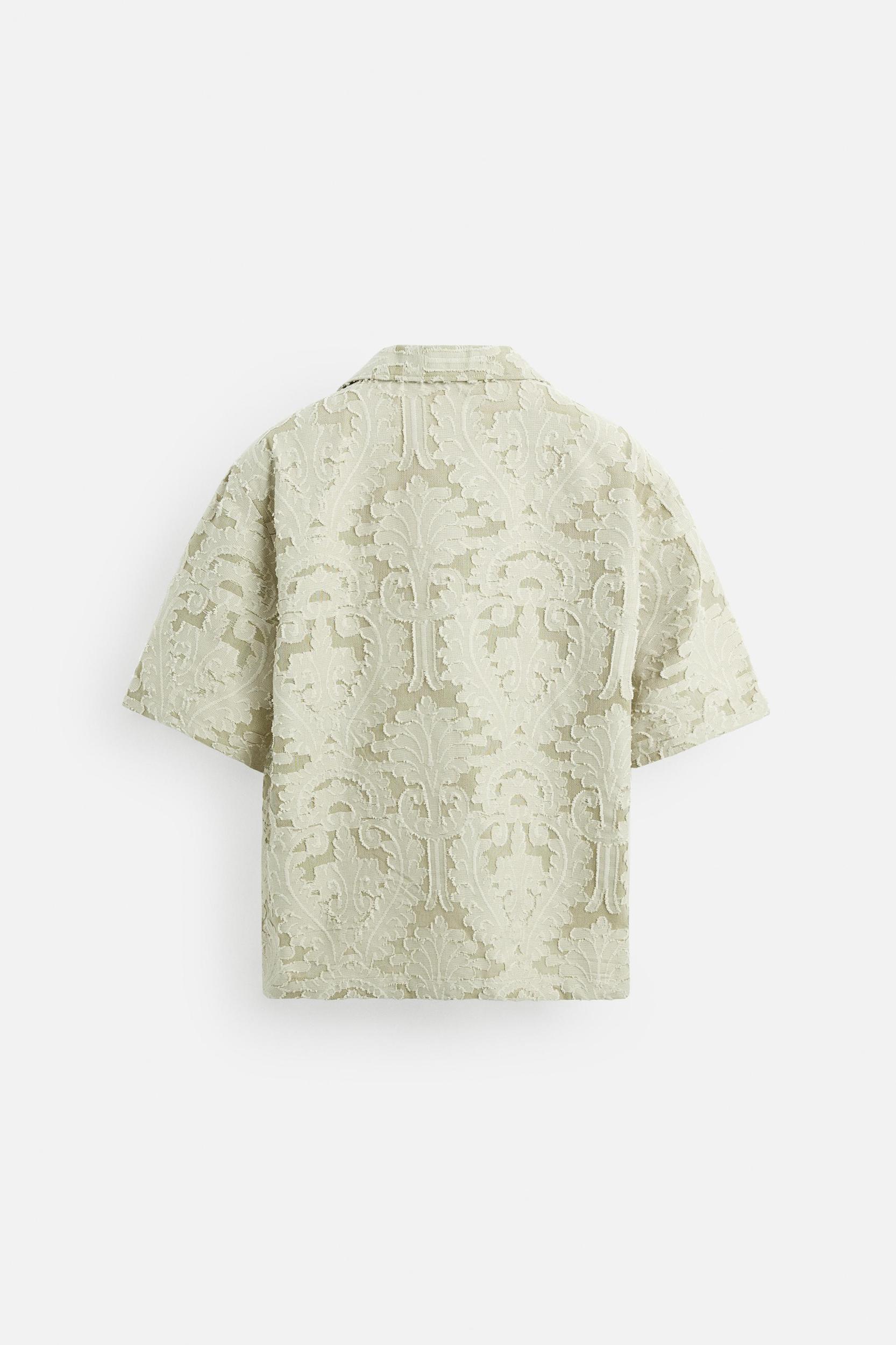 GEOMETRIC JACQUARD SHIRT Product Image