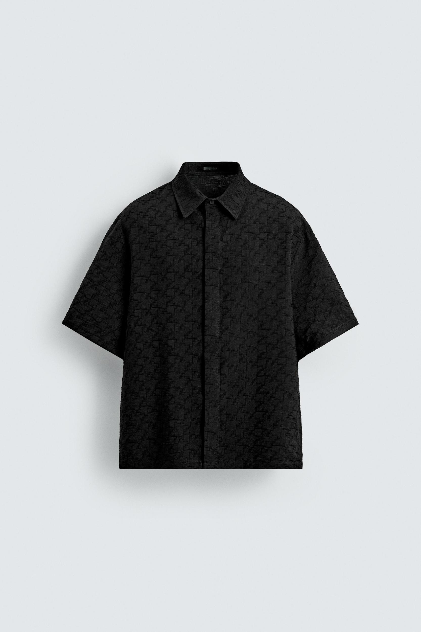 GEOMETRIC JACQUARD SHIRT Product Image