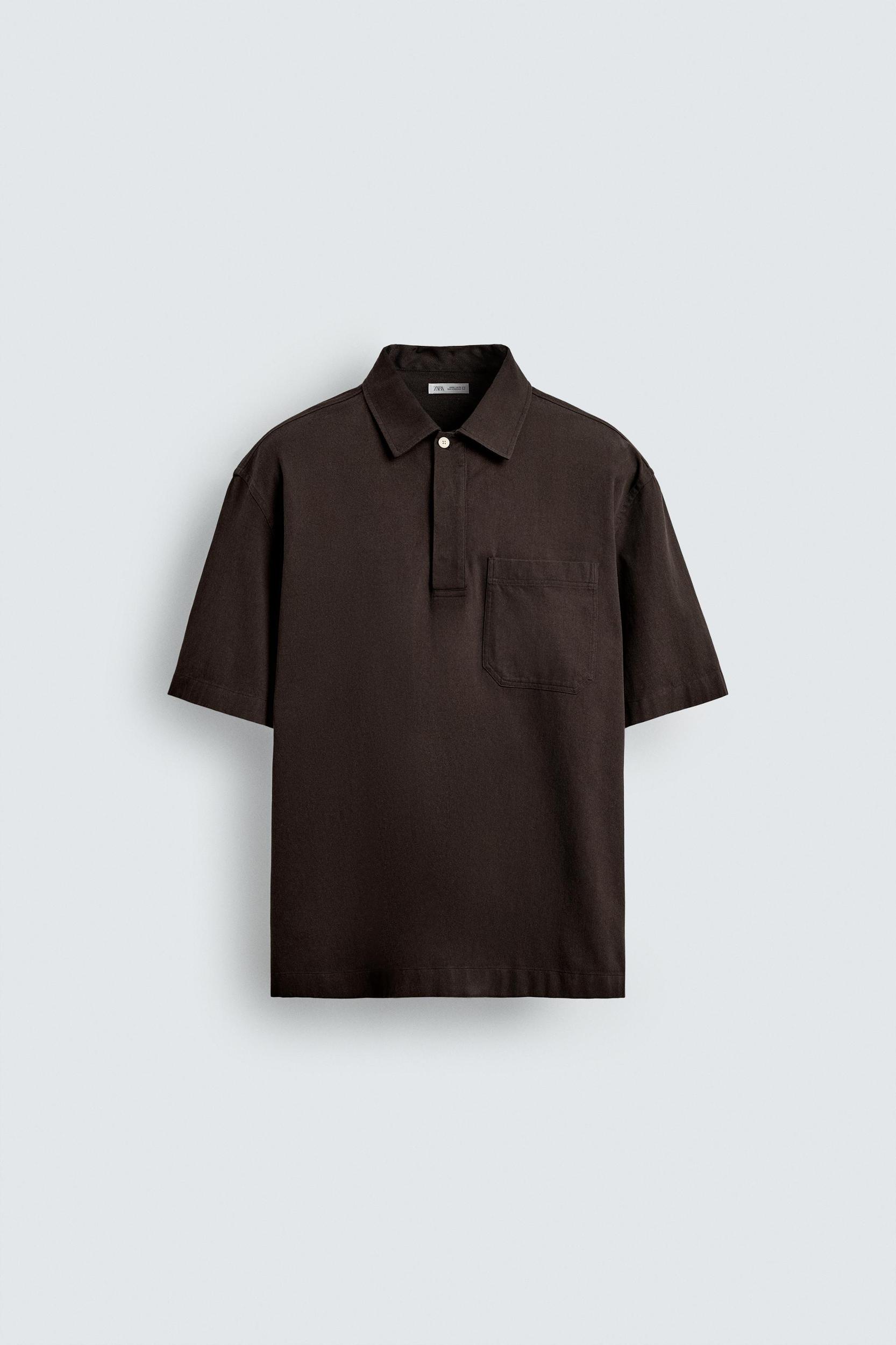 LYOCELL - COTTON POLO SHIRT Product Image