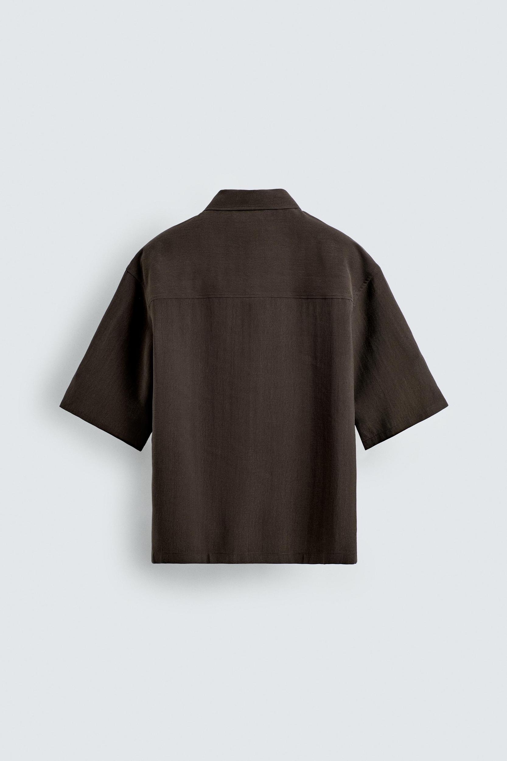 RELAXED FIT FLOWY SHIRT Product Image