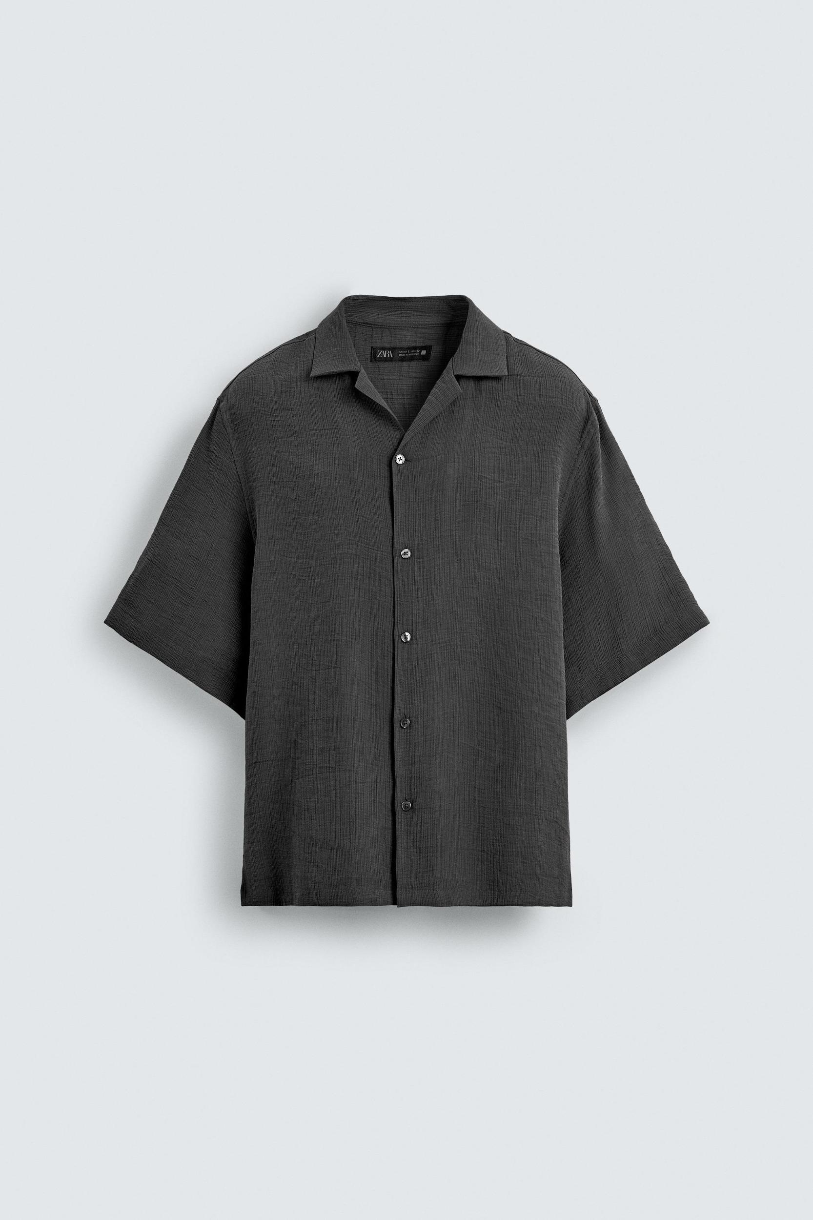 FLUID TEXTURED SHIRT Product Image
