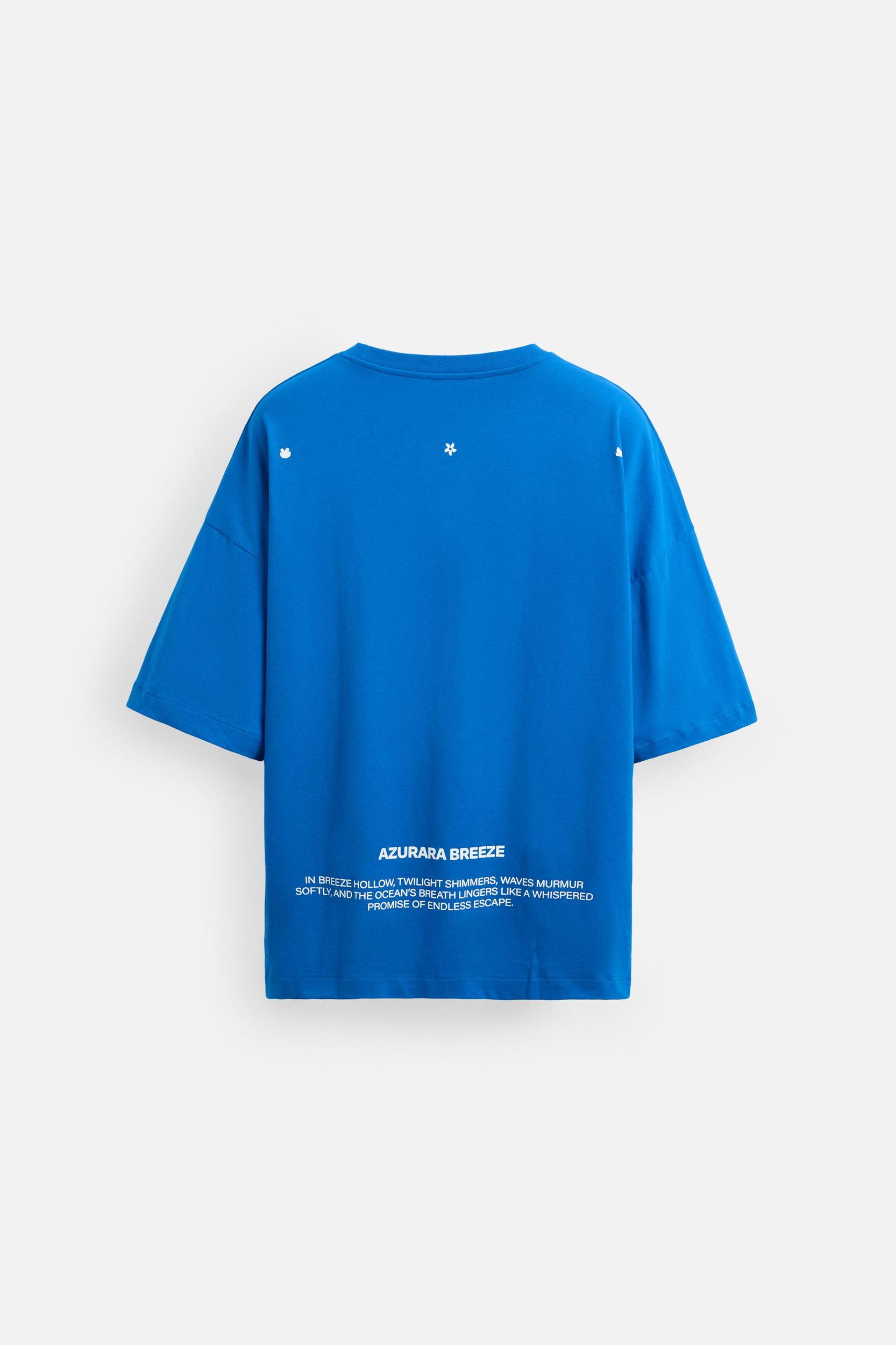 TEXT PRINT T-SHIRT Product Image