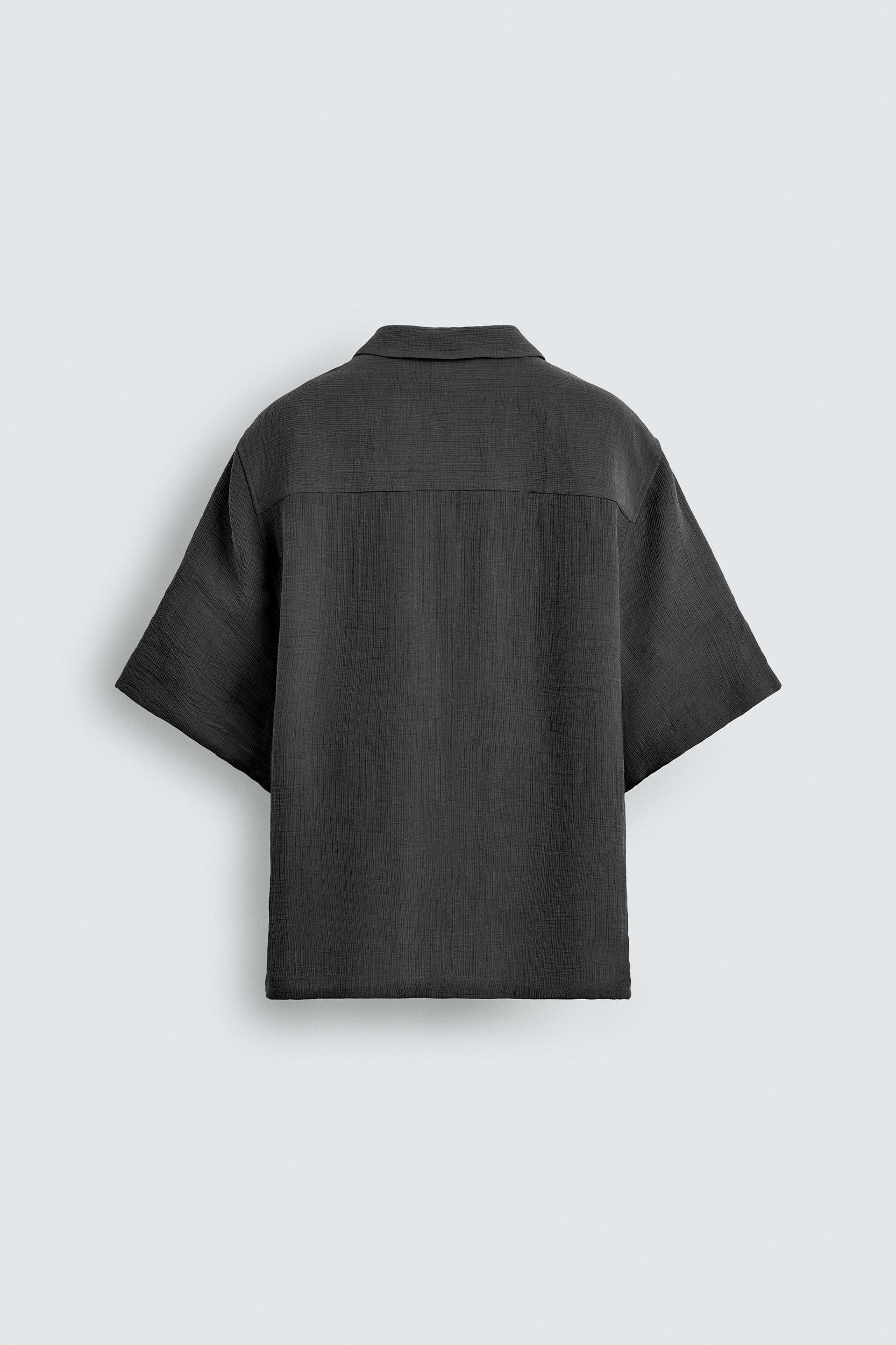 FLUID TEXTURED SHIRT Product Image