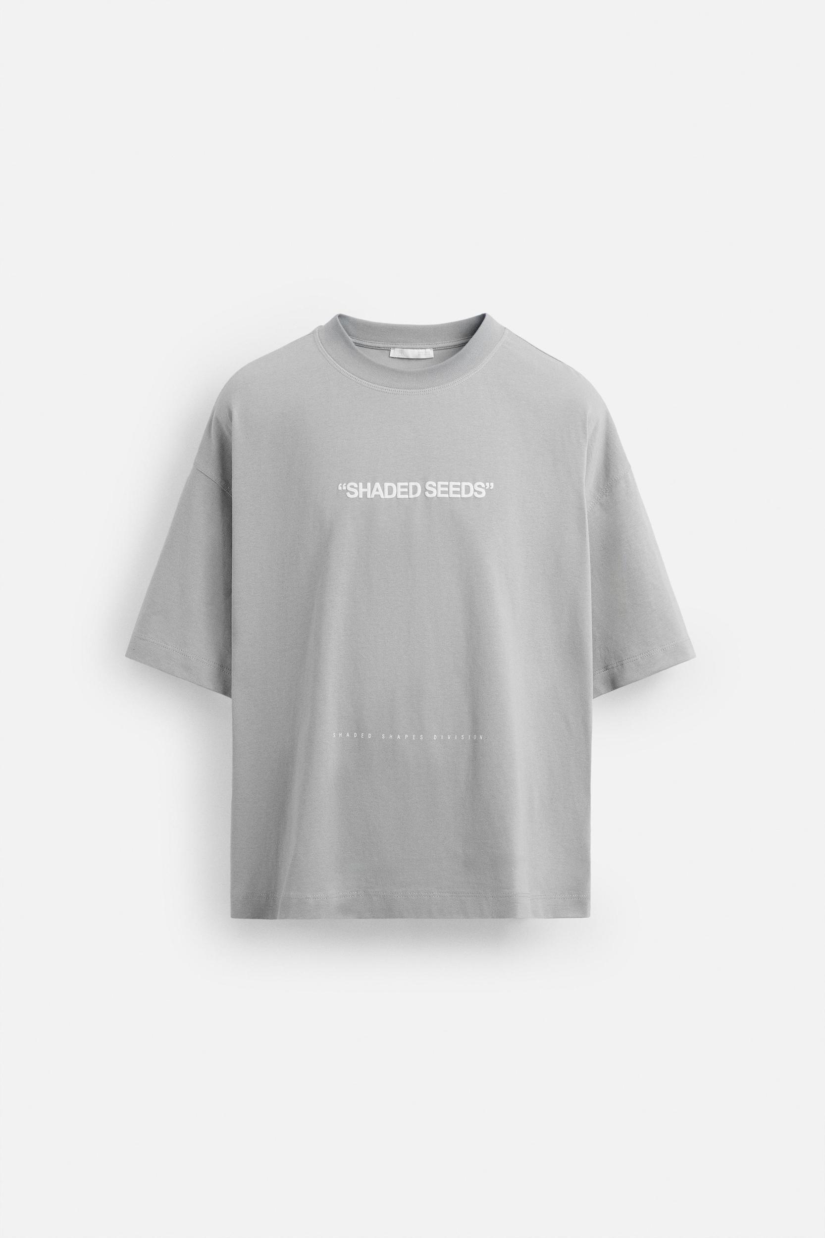 TEXT PRINT T-SHIRT Product Image