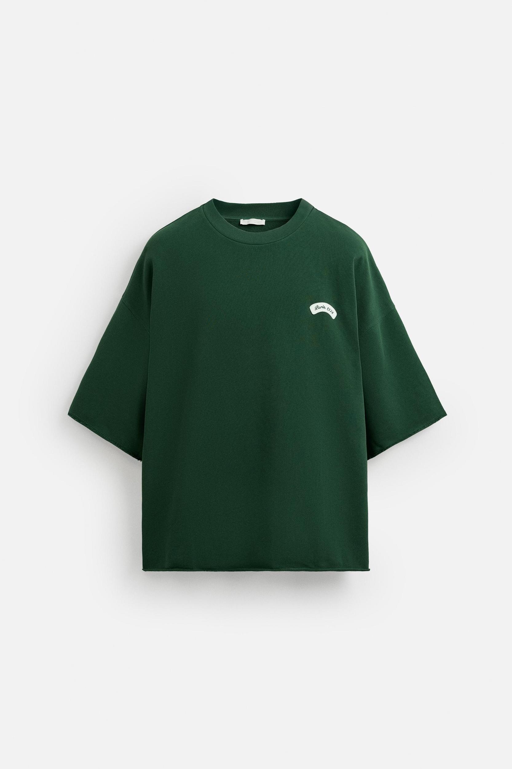 CONTRAST PATCH SWEATSHIRT Product Image