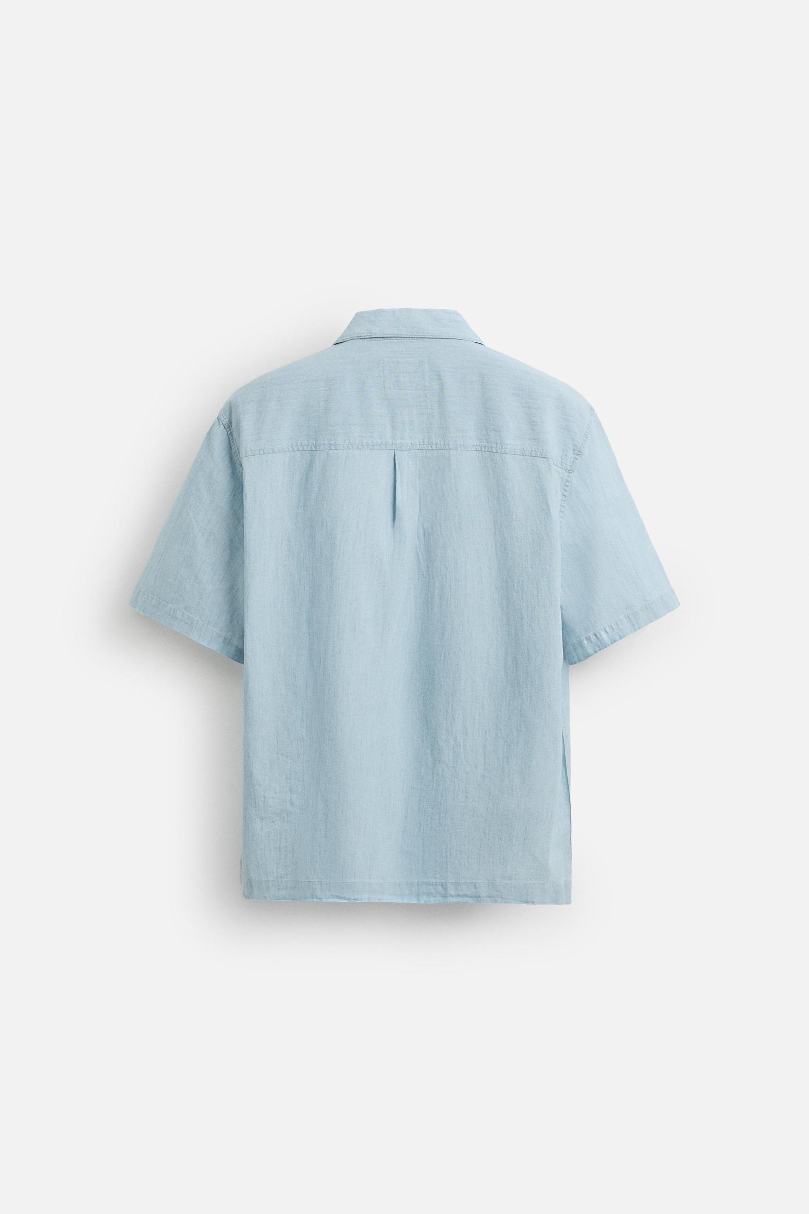 COTTON - LINEN SHIRT Product Image
