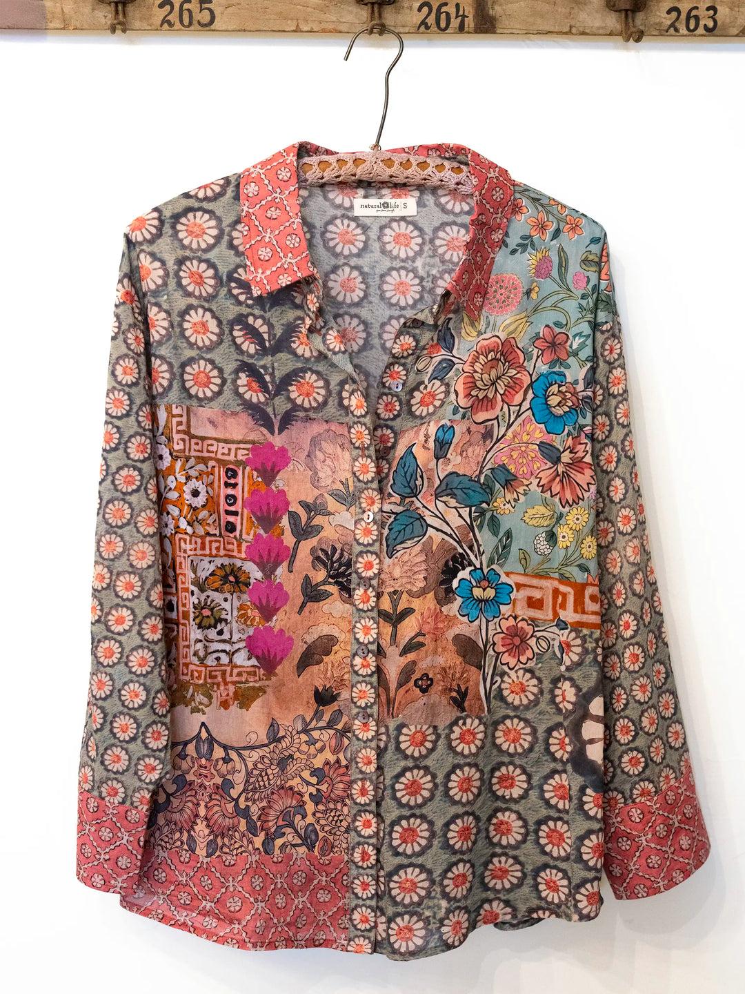 Barcelona Cotton Button Down Product Image