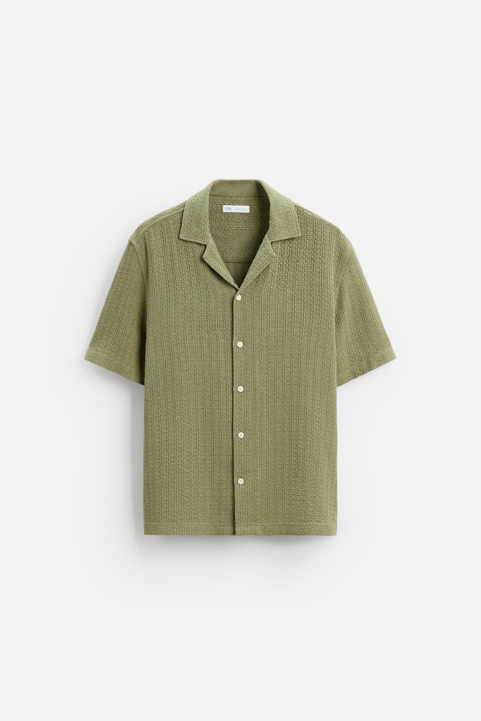 GEOMETRIC JACQUARD SHIRT Product Image
